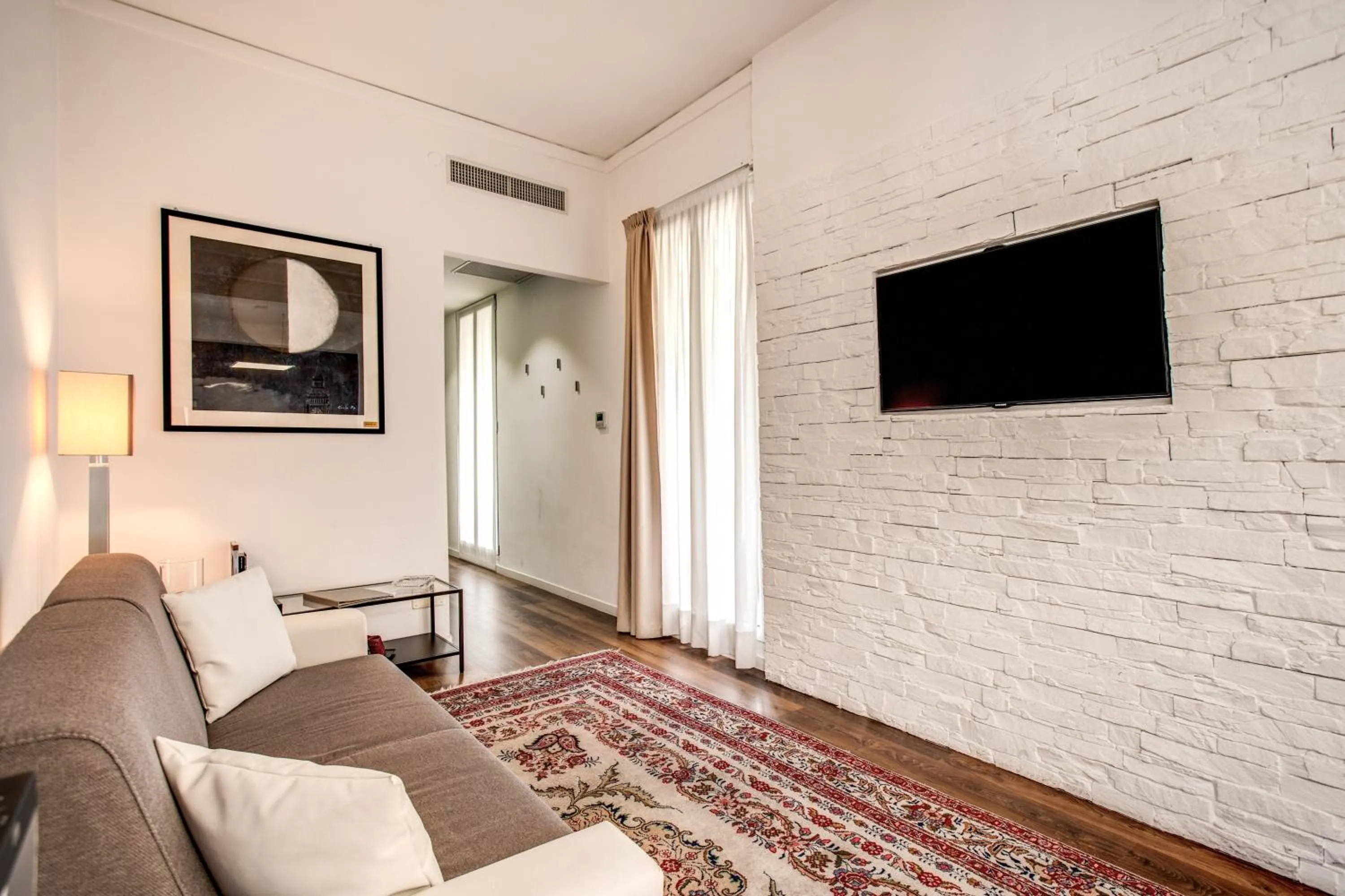 Living room in Suite Santa Tecla