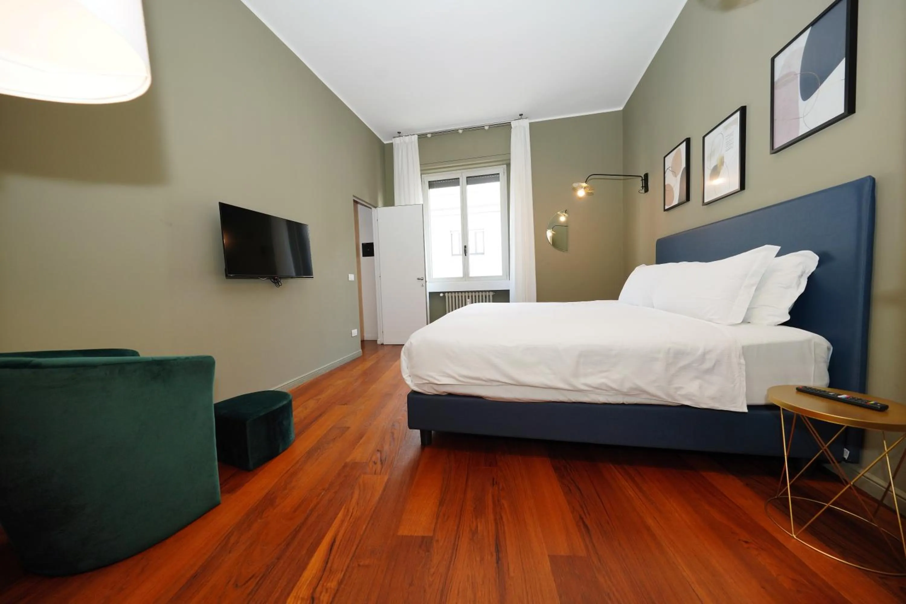 Bedroom, Bed in Suite Santa Tecla