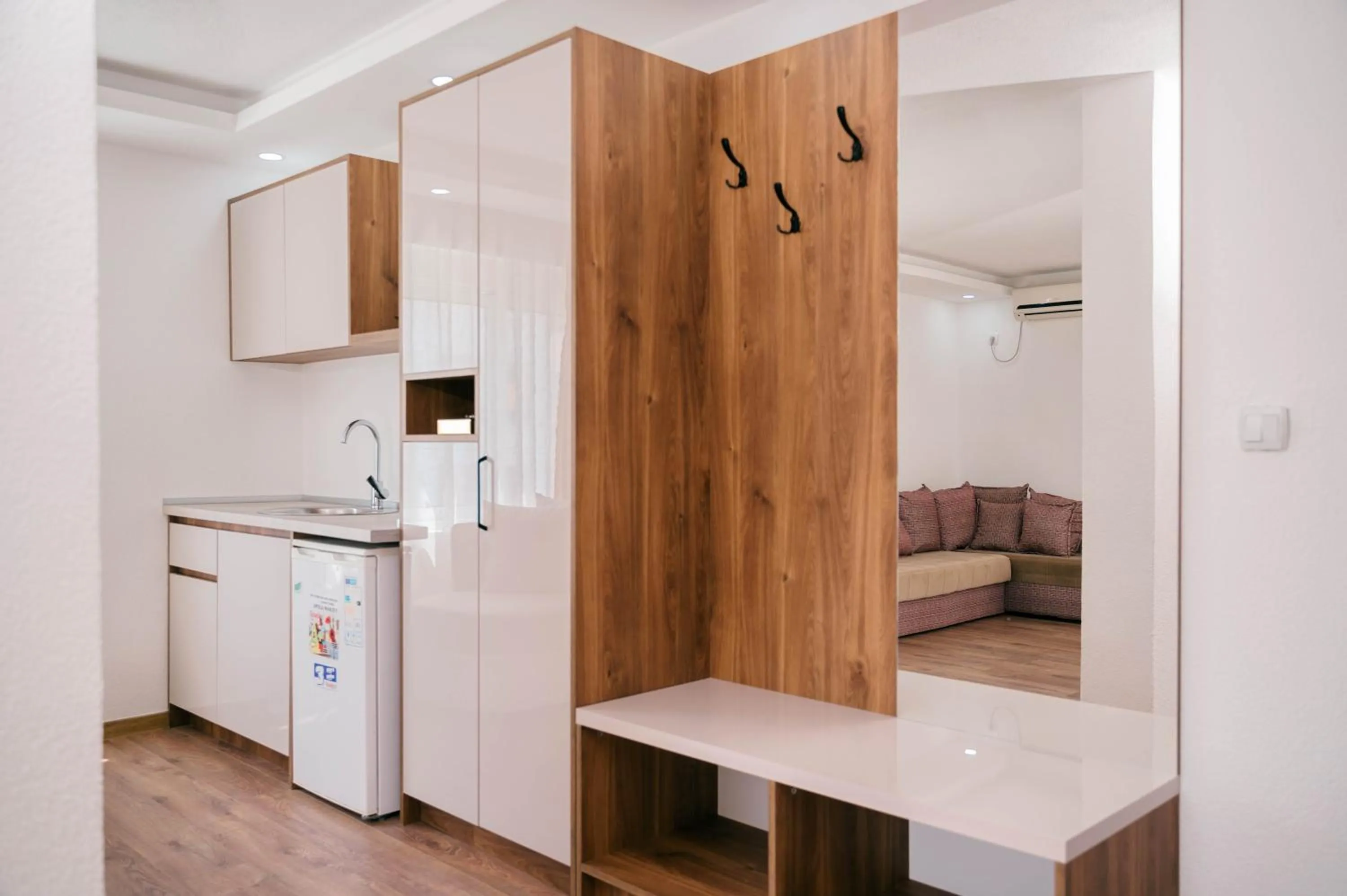 Kitchen or kitchenette in Hotel Ajana