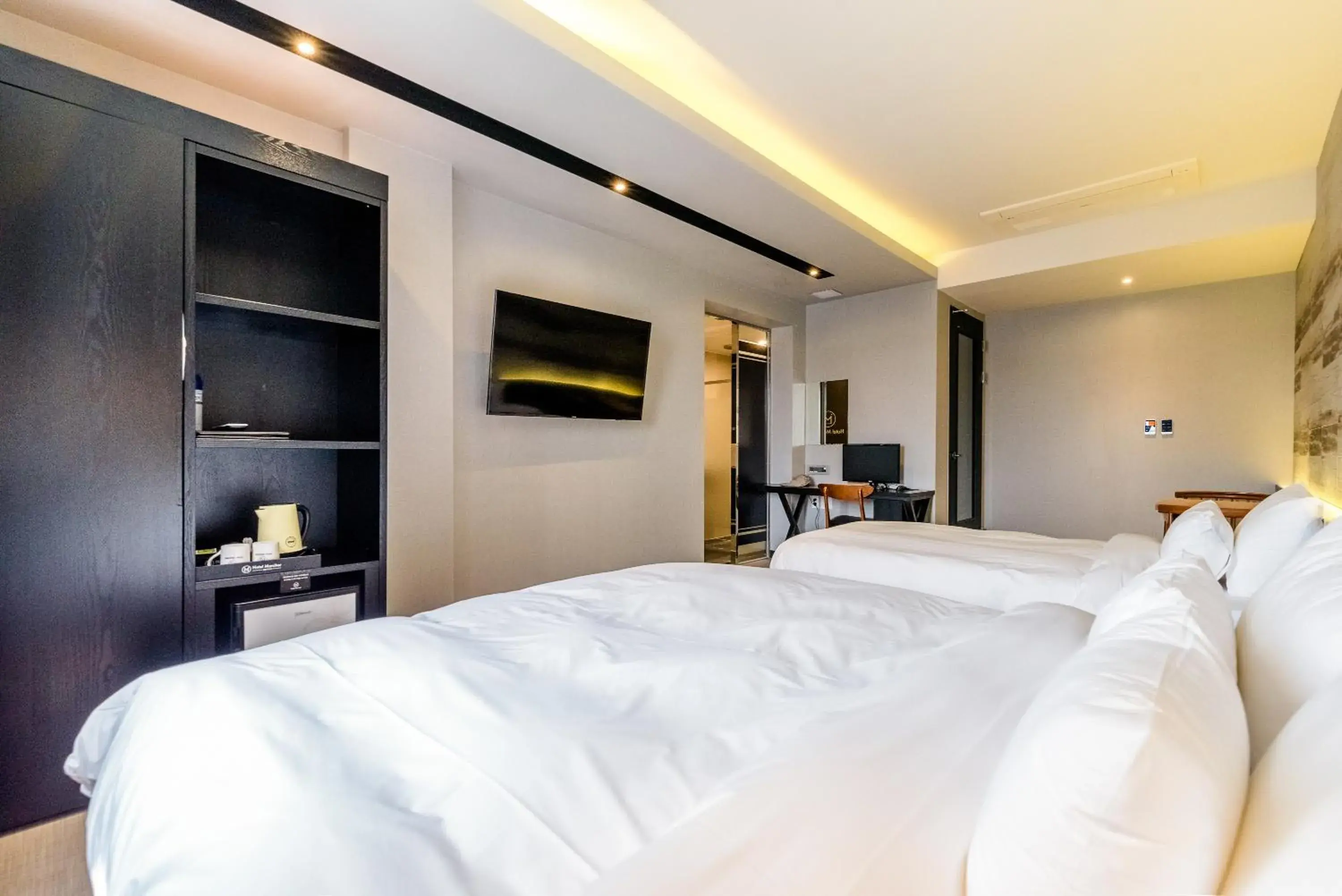 Bed in Hotel Marcher Bed in Hotel Marcher