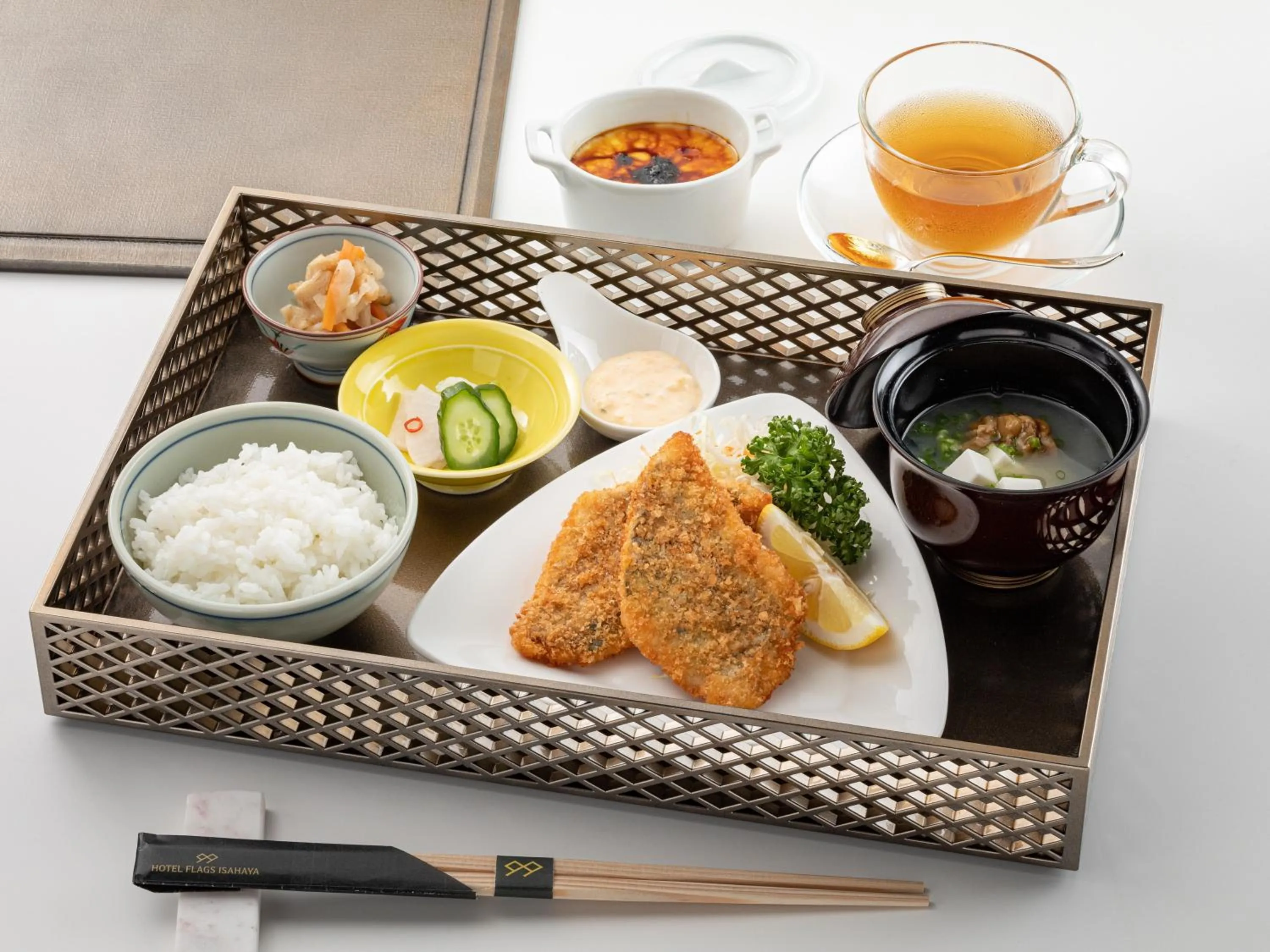 Food in Hotel Flags Isahaya Nagasaki