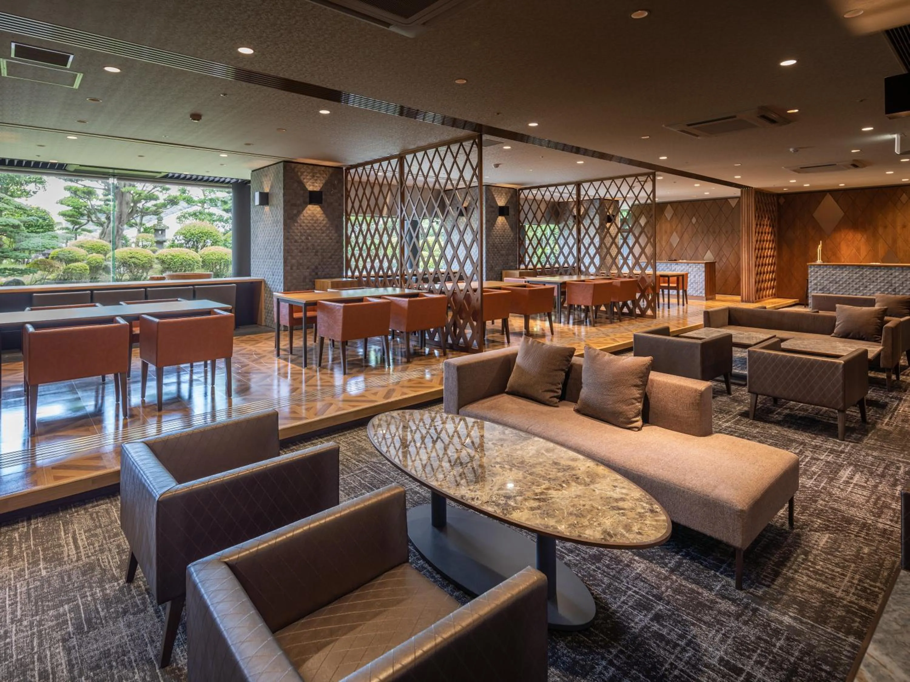 Lounge or bar in Hotel Flags Isahaya Nagasaki