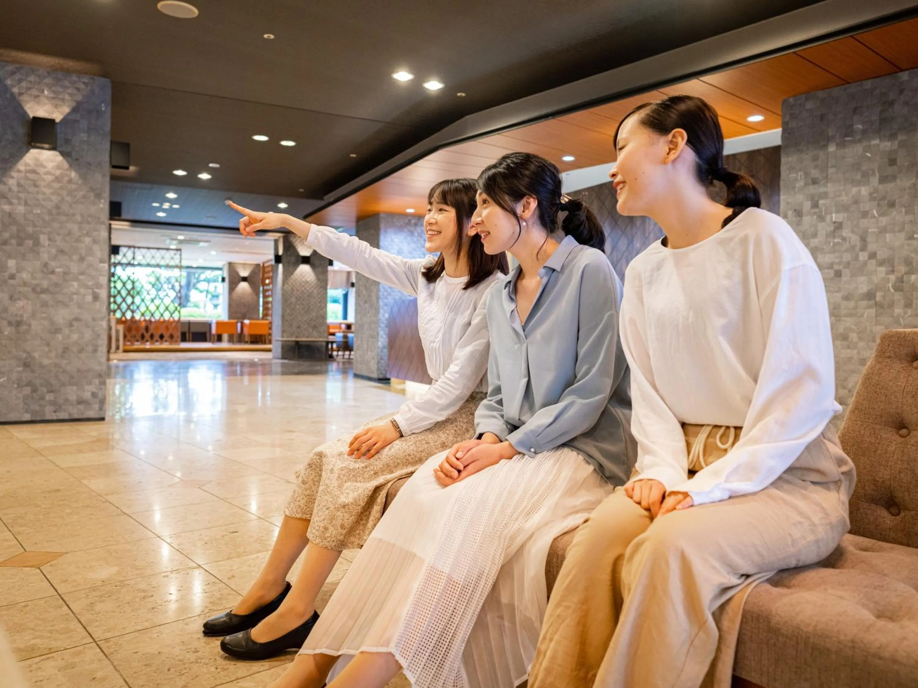 group of guests in Hotel Flags Isahaya Nagasaki