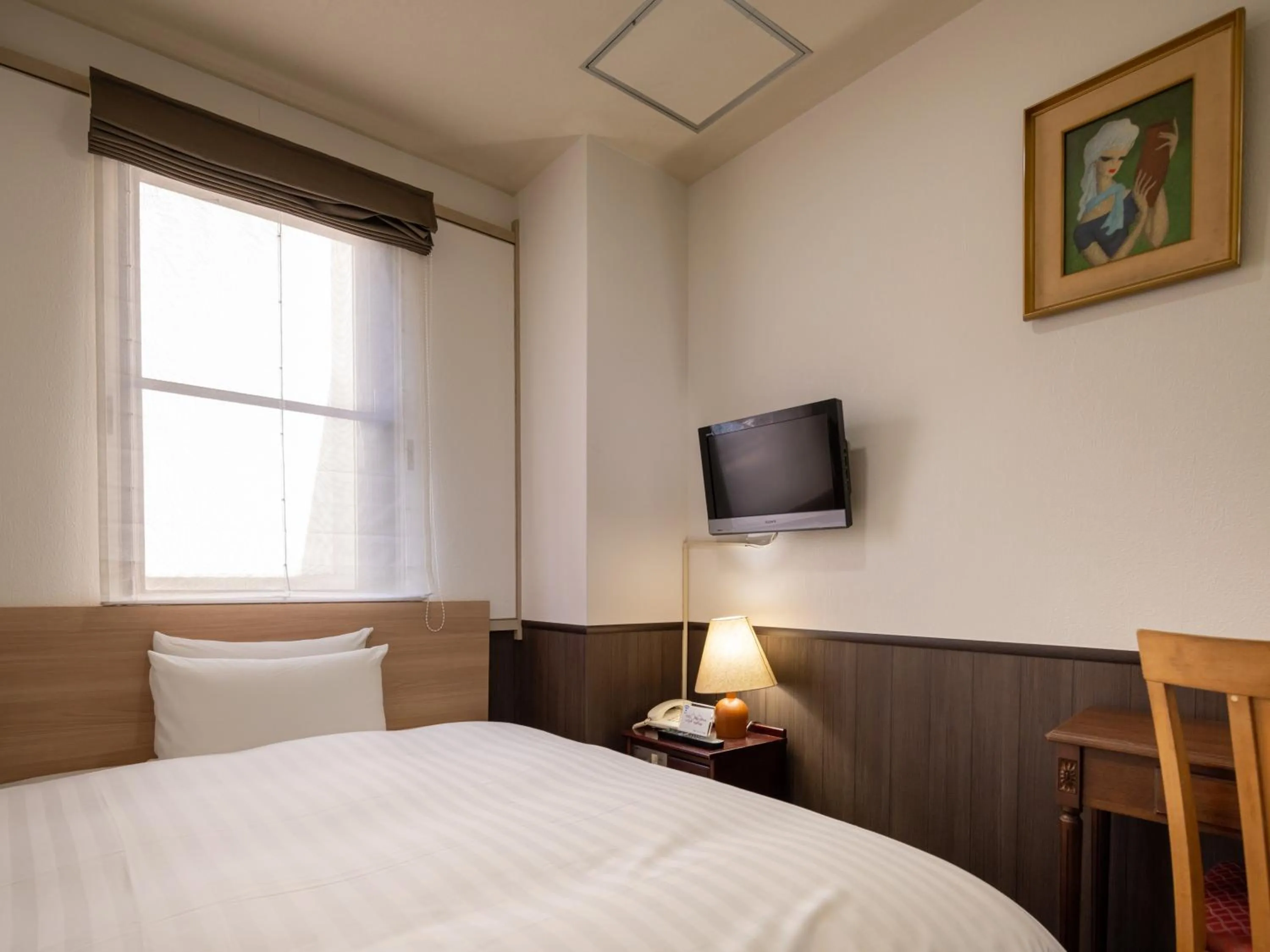 Photo of the whole room, Bed in Hotel Flags Isahaya Nagasaki