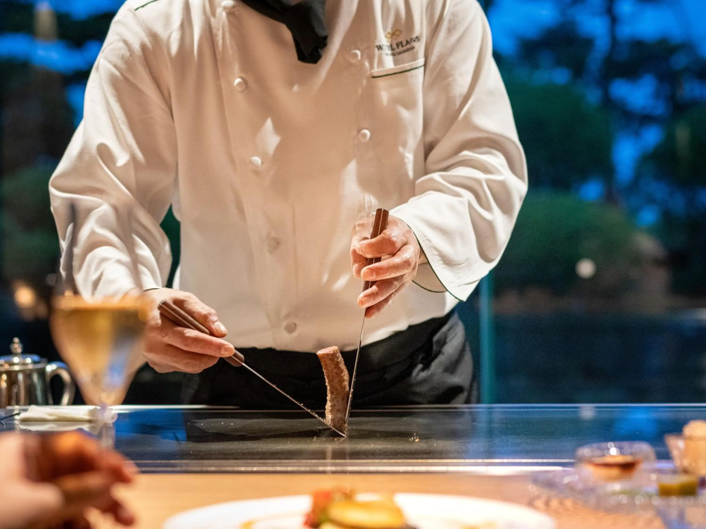 Restaurant/places to eat in Hotel Flags Isahaya Nagasaki