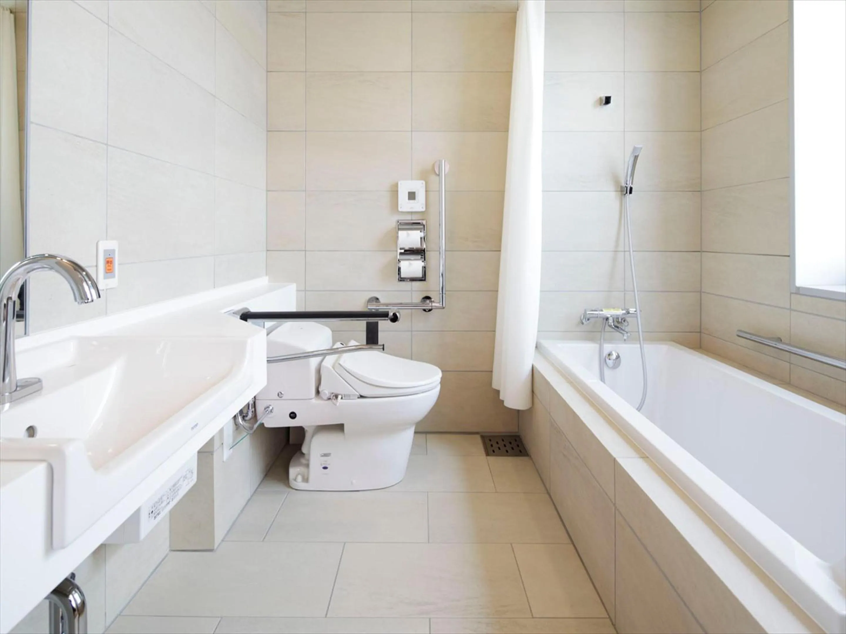 Bathroom in Tenza Hotel at Sendai Station