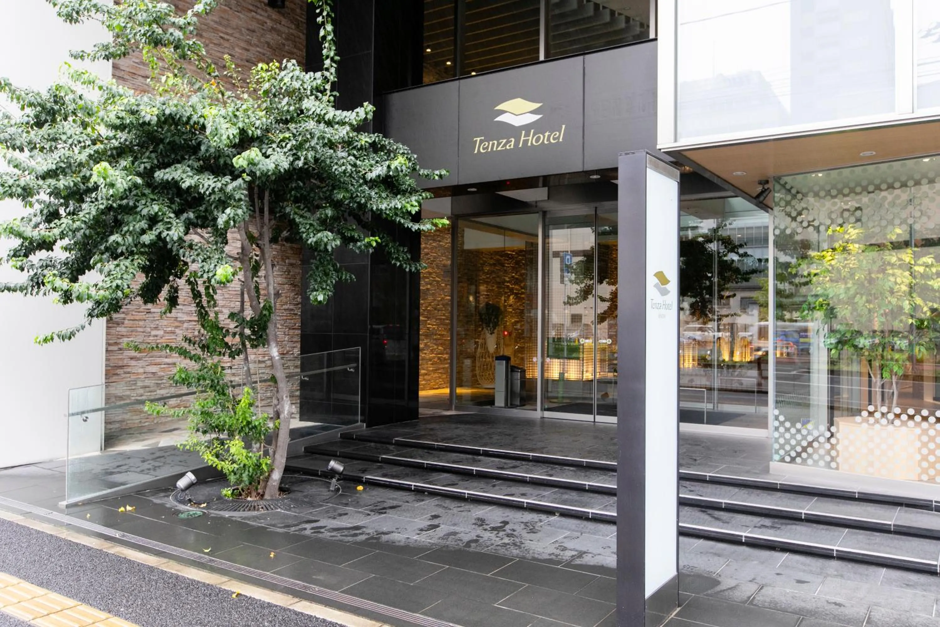 Facade/entrance in Tenza Hotel at Sendai Station