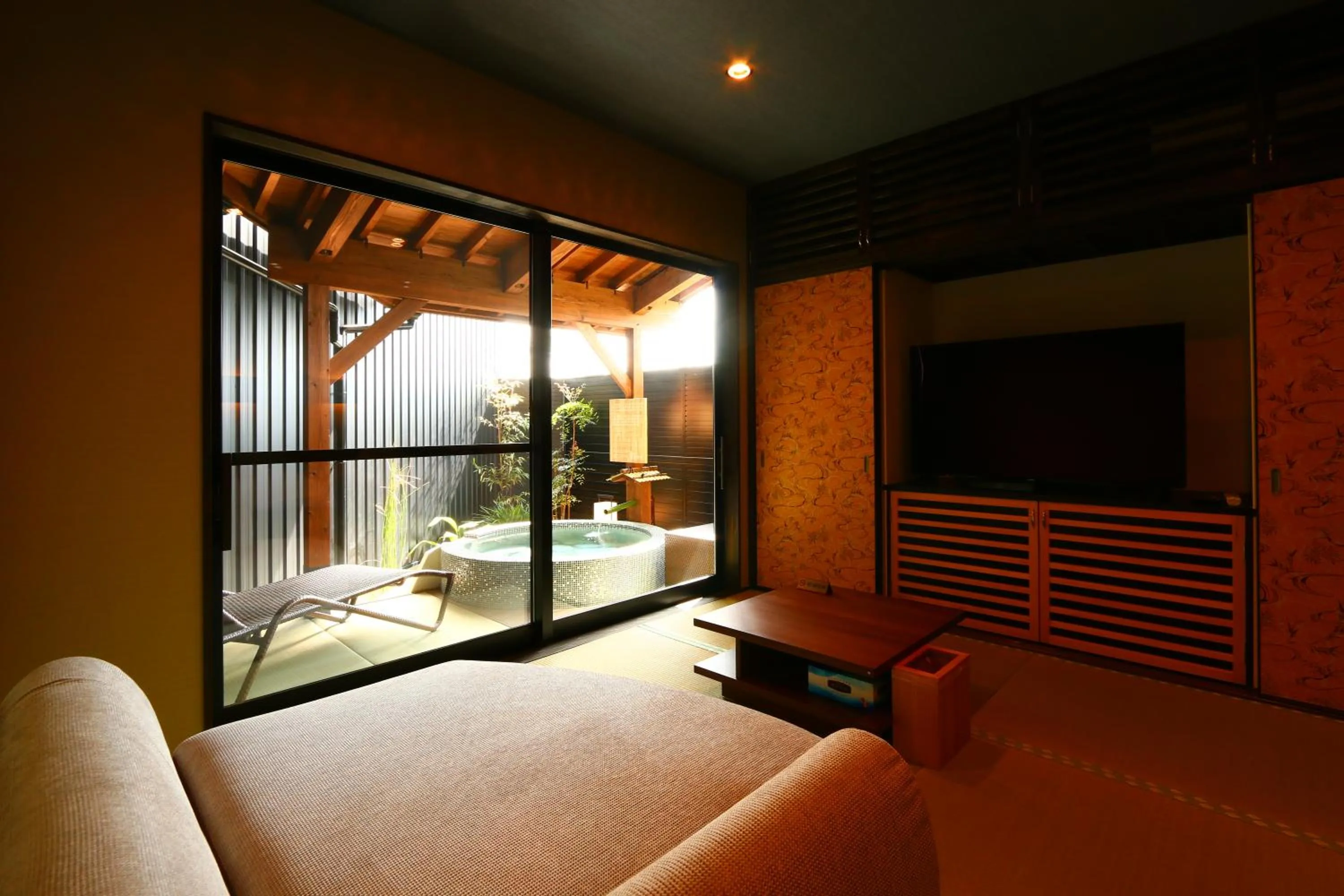 Living room, Bed in Uedaya