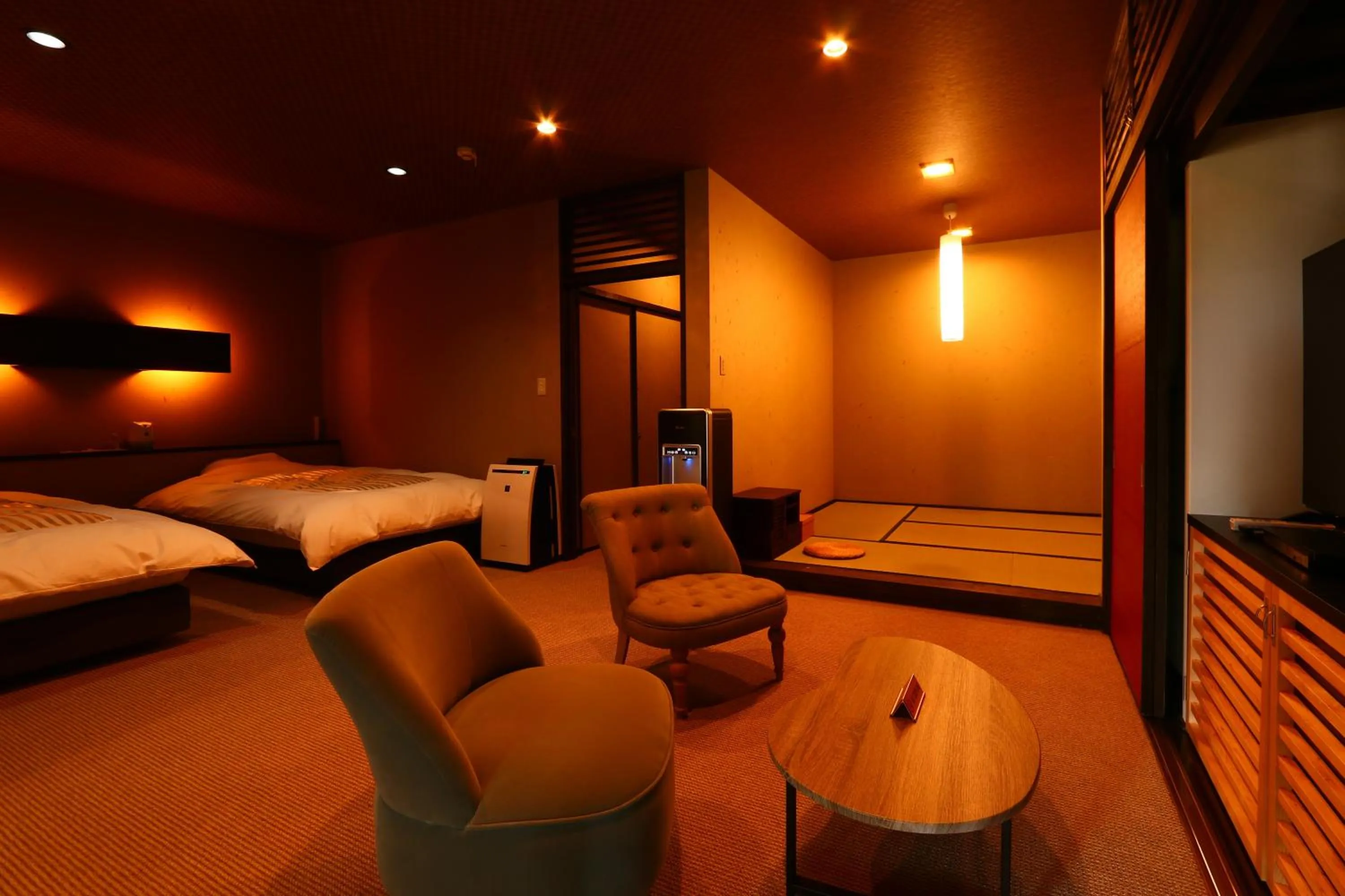 Living room, Bed in Uedaya