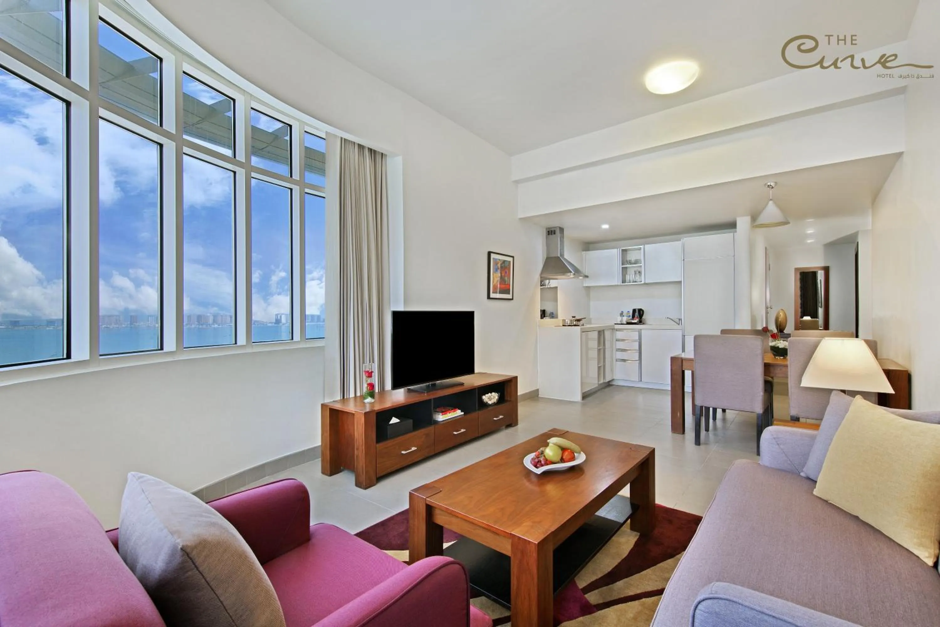 TV and multimedia in The Curve Hotel