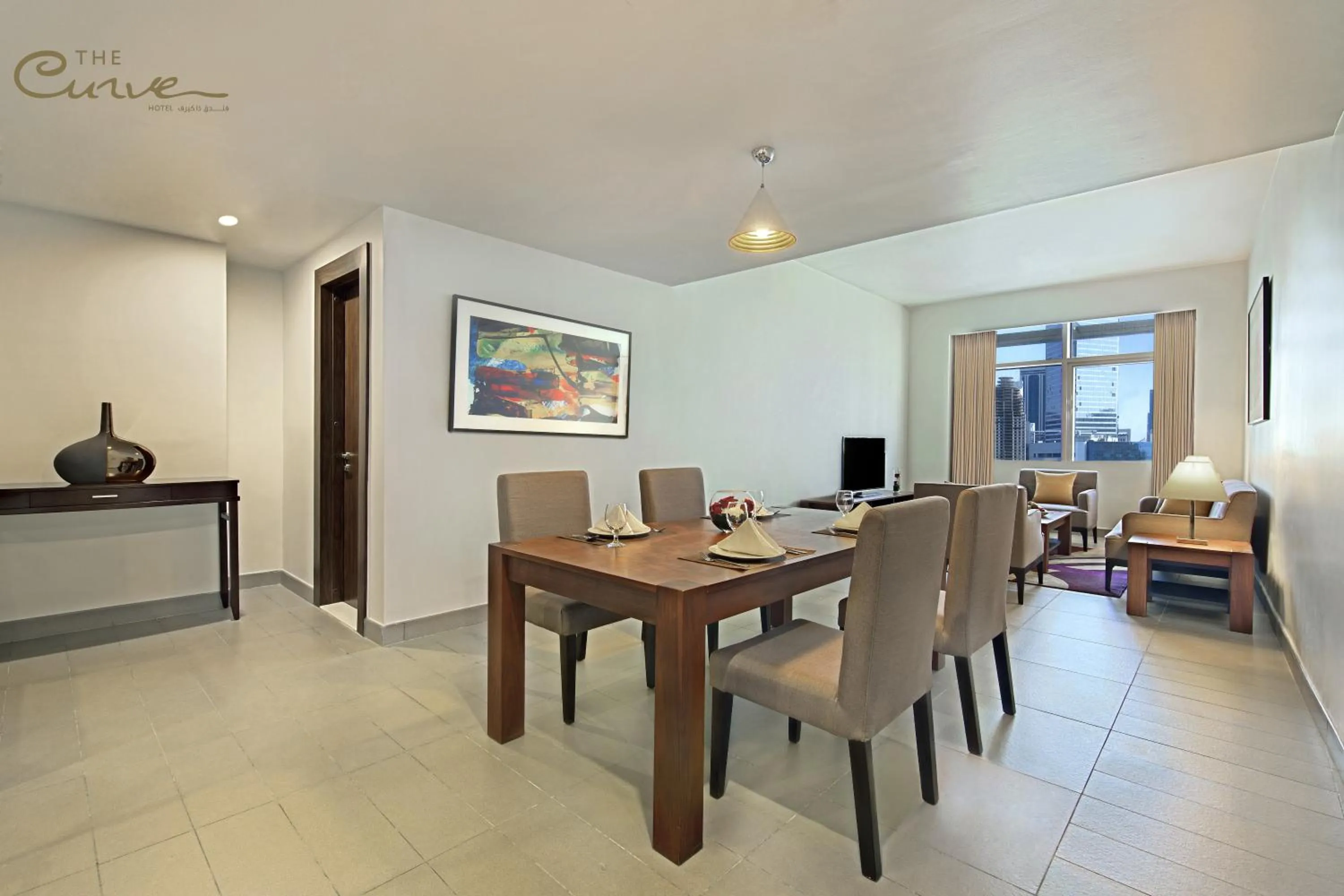 TV and multimedia in The Curve Hotel