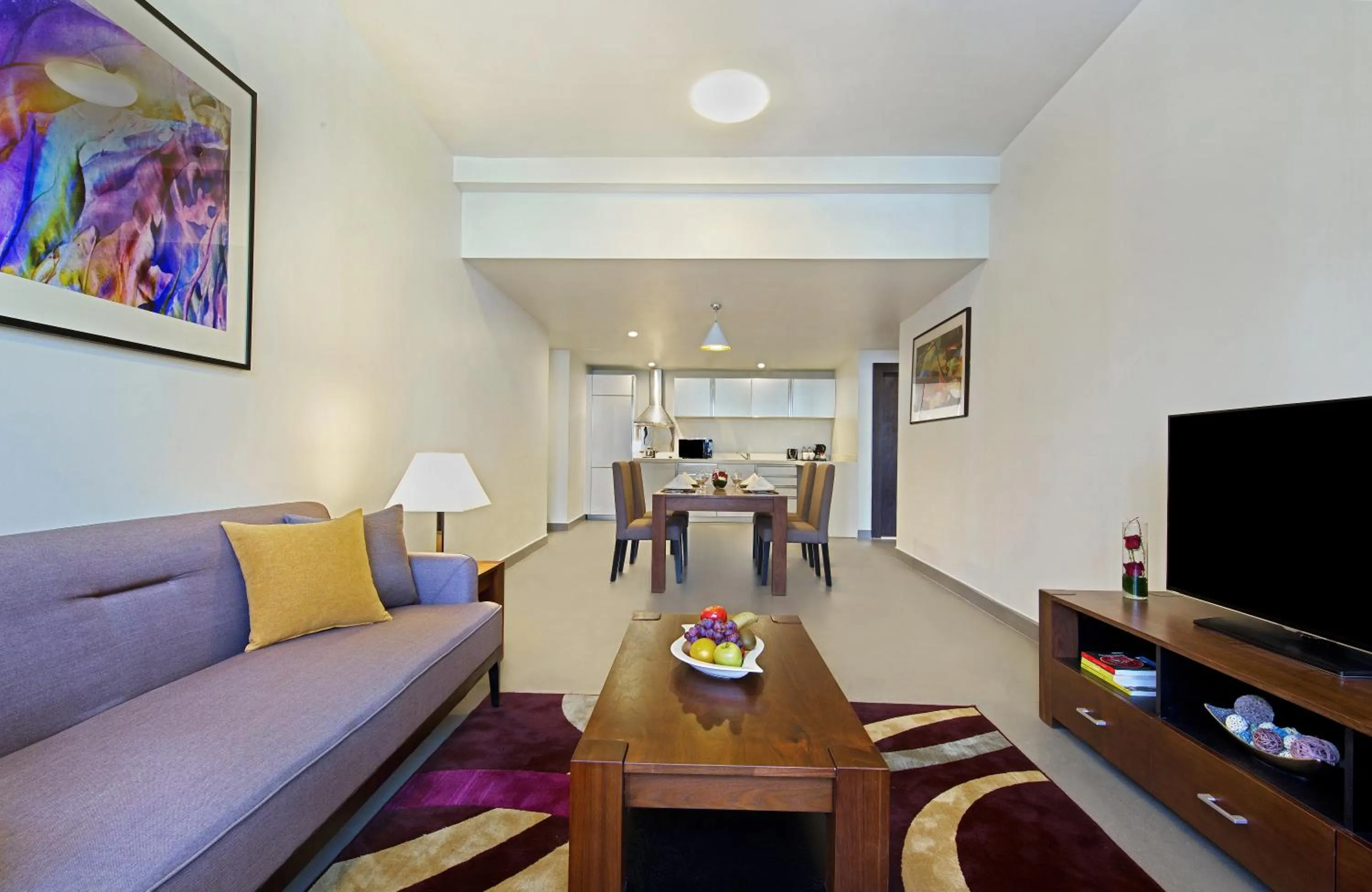 TV and multimedia in The Curve Hotel