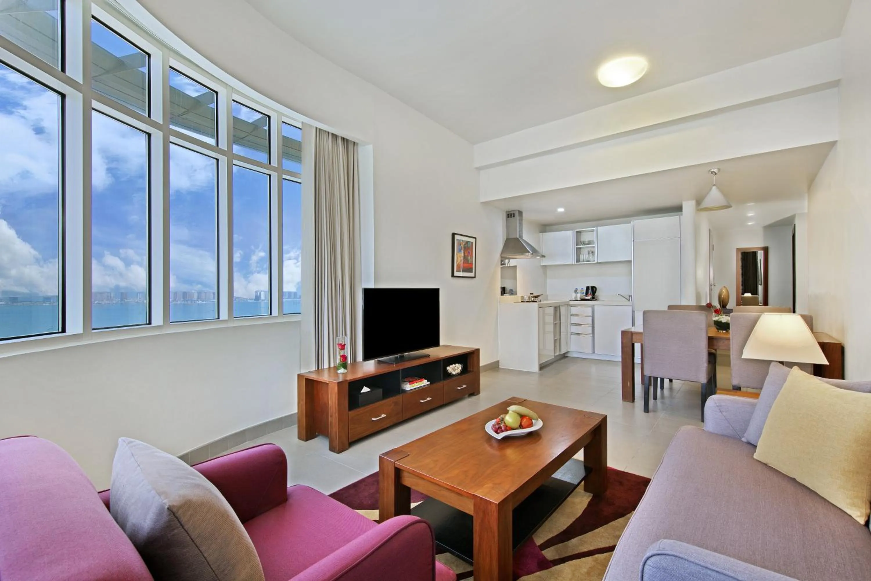 TV and multimedia in The Curve Hotel