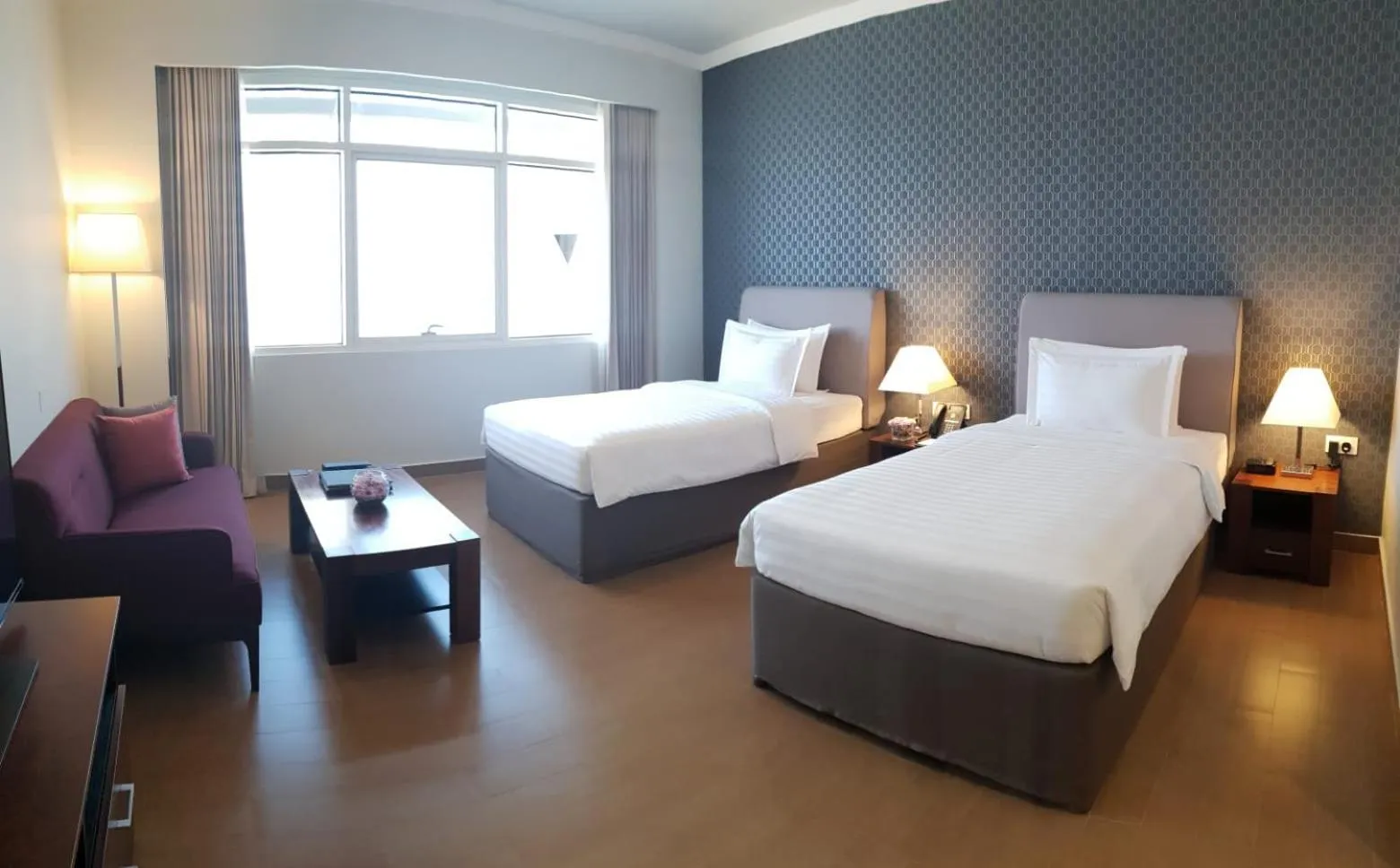 Photo of the whole room, Bed in The Curve Hotel