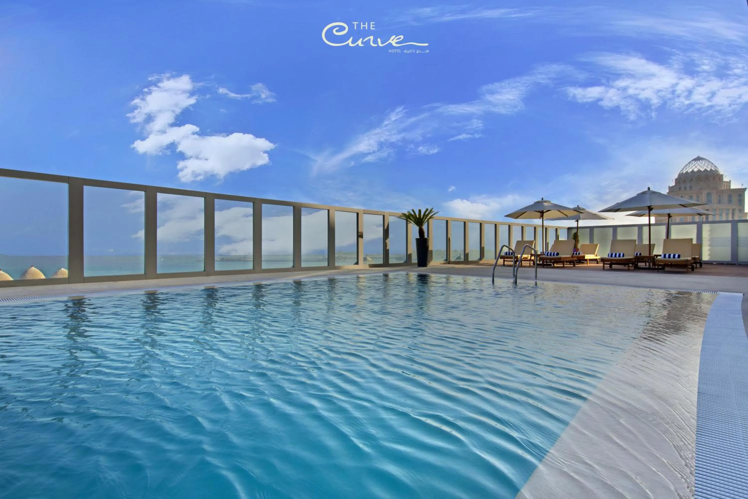 Swimming pool in The Curve Hotel