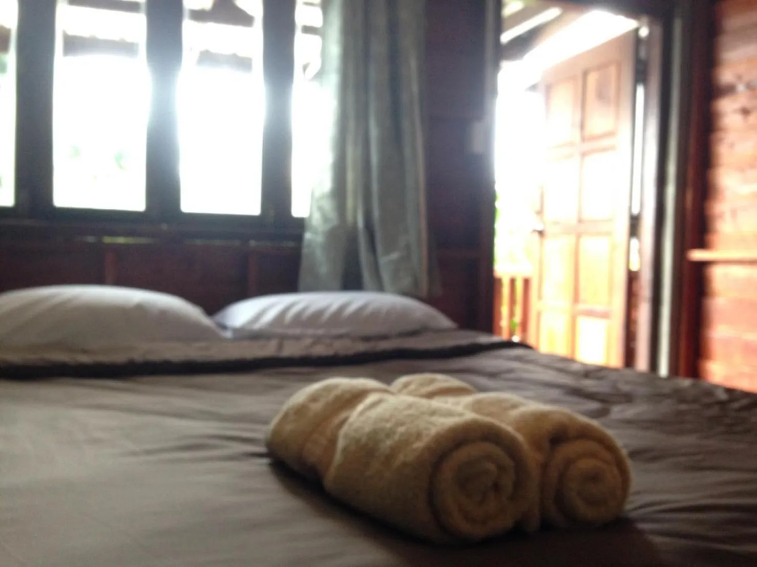 Bed in JJ at Chiangkhan