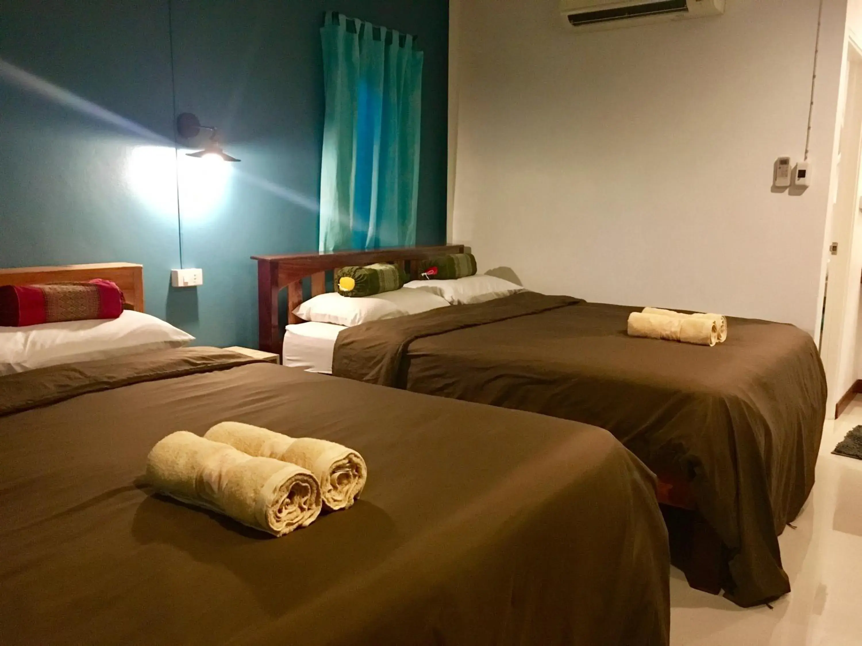 Bed in JJ at Chiangkhan Bed in JJ at Chiangkhan