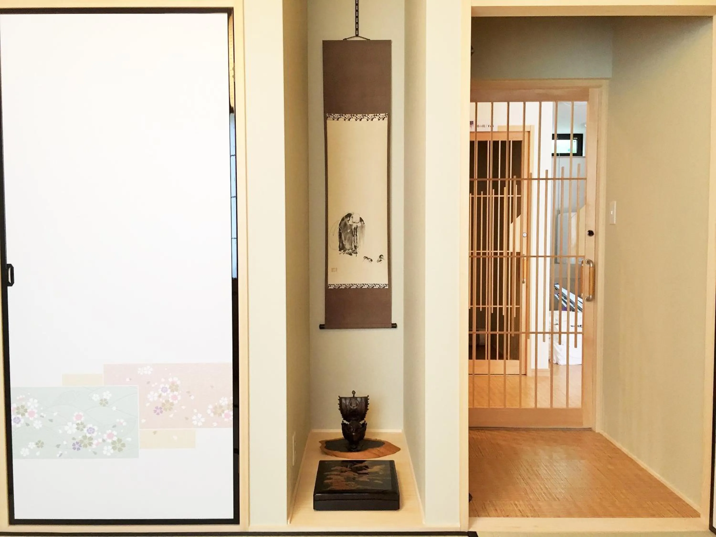 Decorative detail in add-Hostel Uji Cha-gan-ju-tei