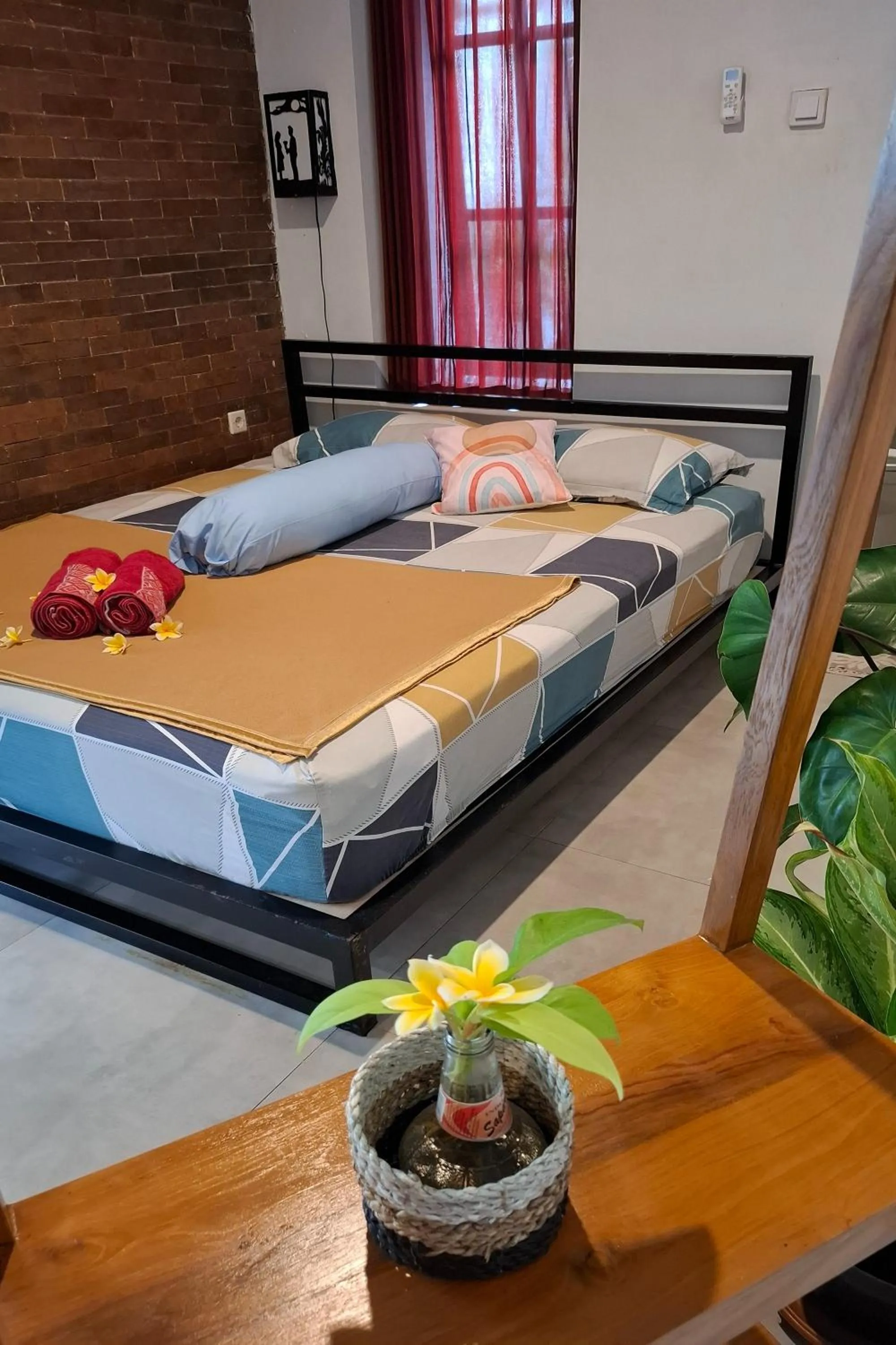 Bed in Bring In House Yogyakarta