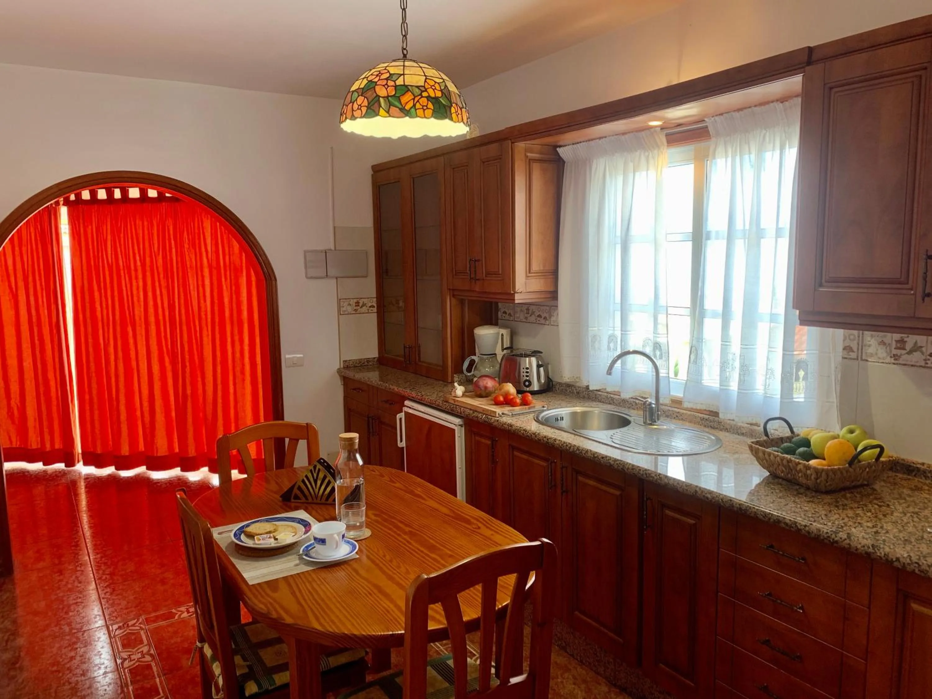 Kitchen or kitchenette in Casas Balcón del Mar