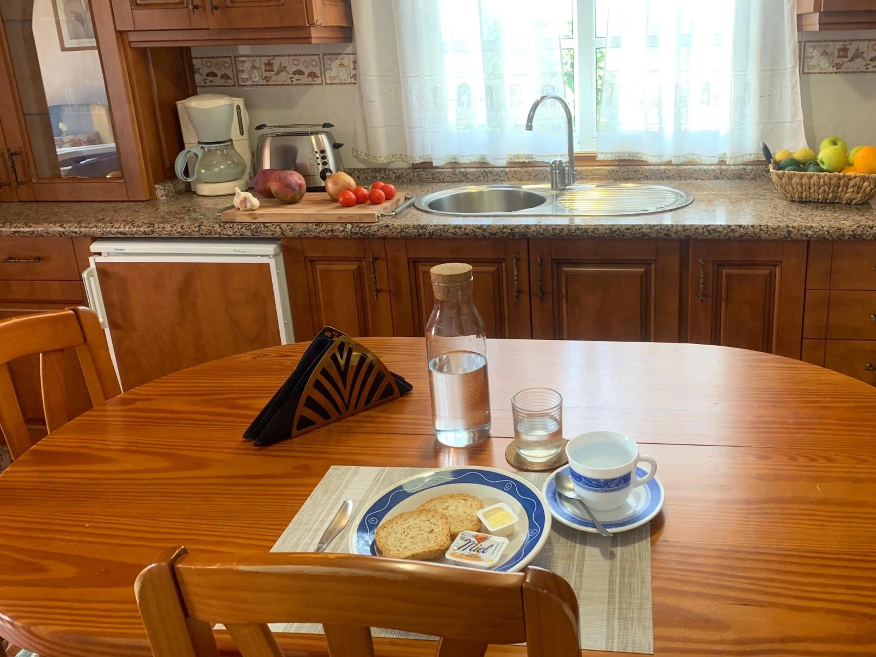 Kitchen or kitchenette in Casas Balcón del Mar