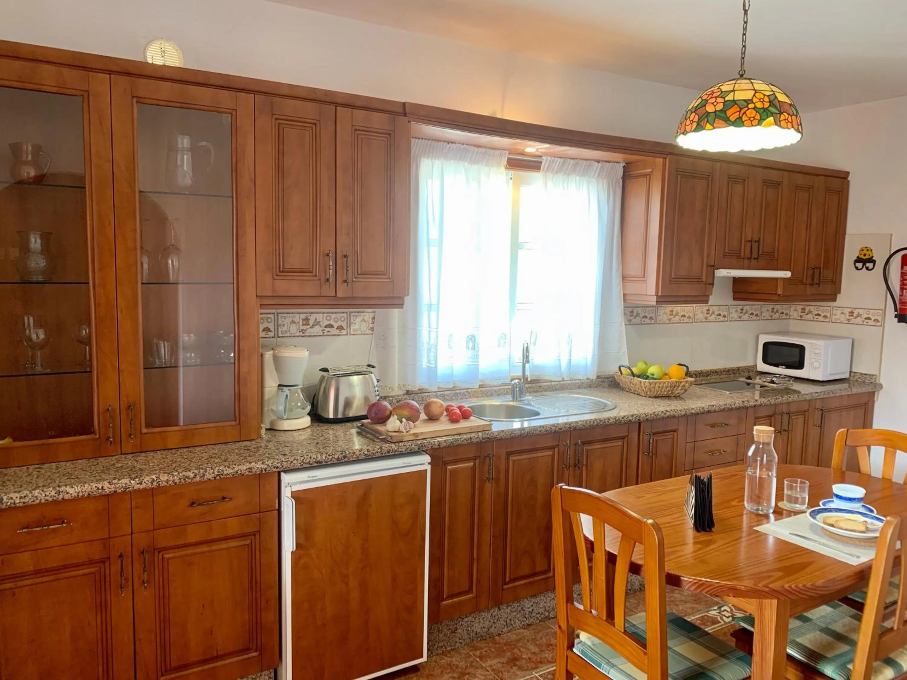 Kitchen or kitchenette in Casas Balcón del Mar