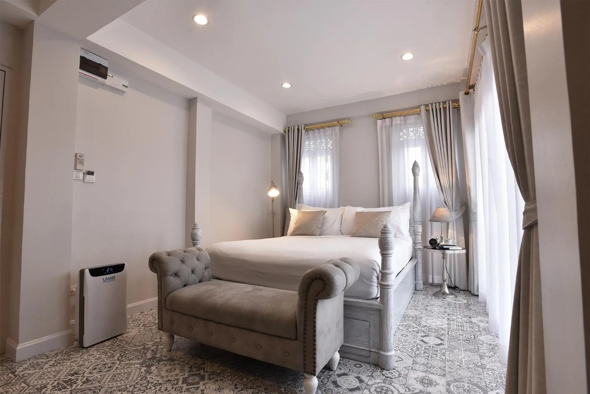 Bed in Noursabah Boutique Bed Bangkok