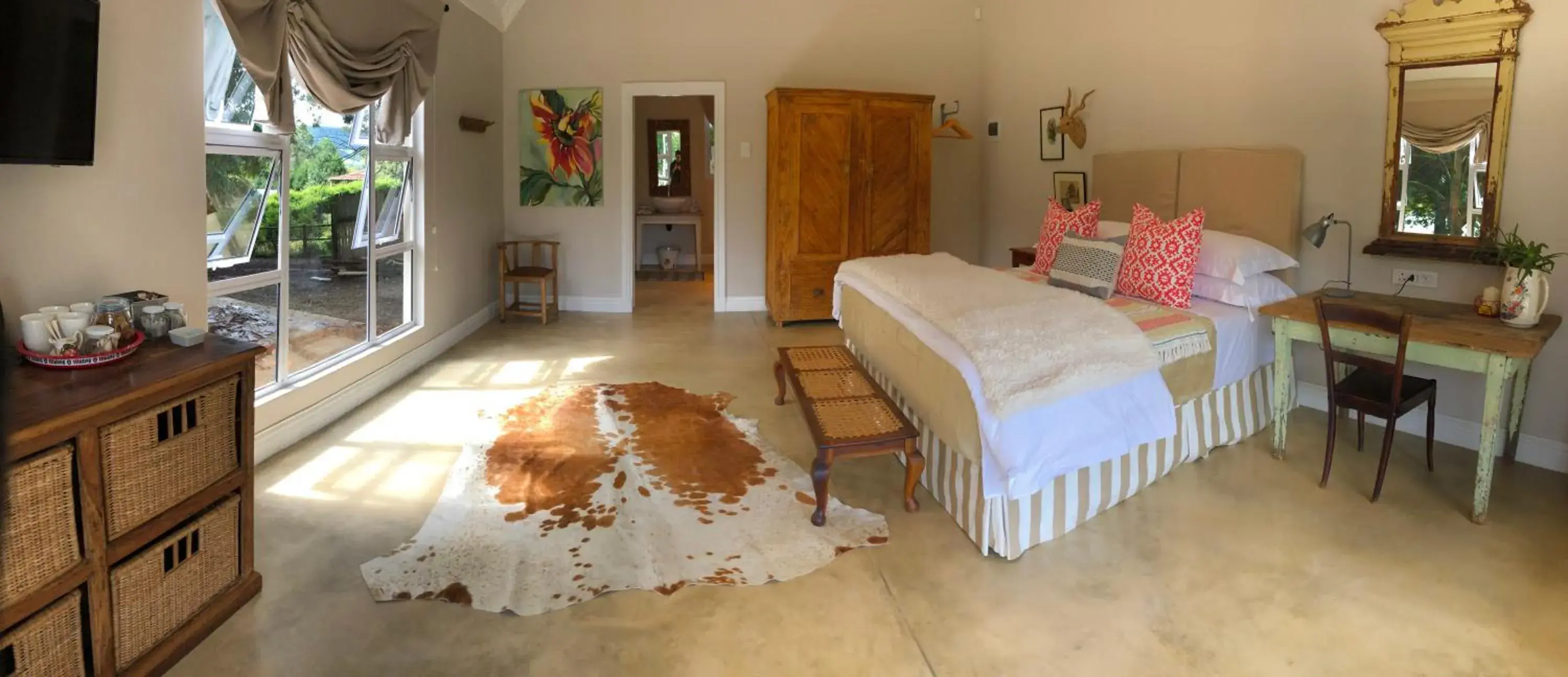Twin/Double Room - single occupancy in Lavender Trout Guest Farm Twin/Double Room - single occupancy in Lavender Trout Guest Farm