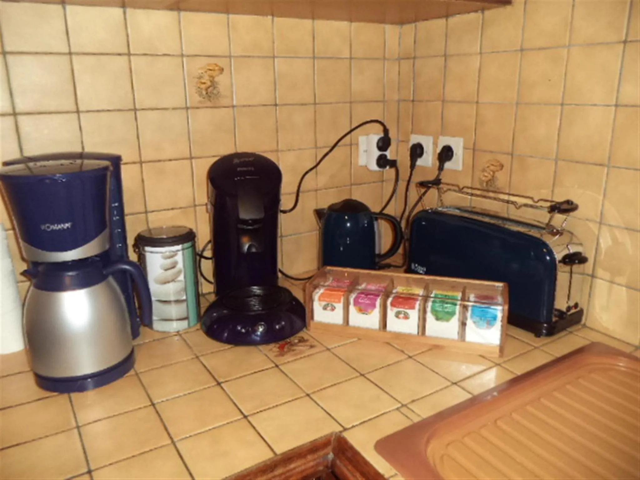 Coffee/tea facilities in Maison de vacances à Créances