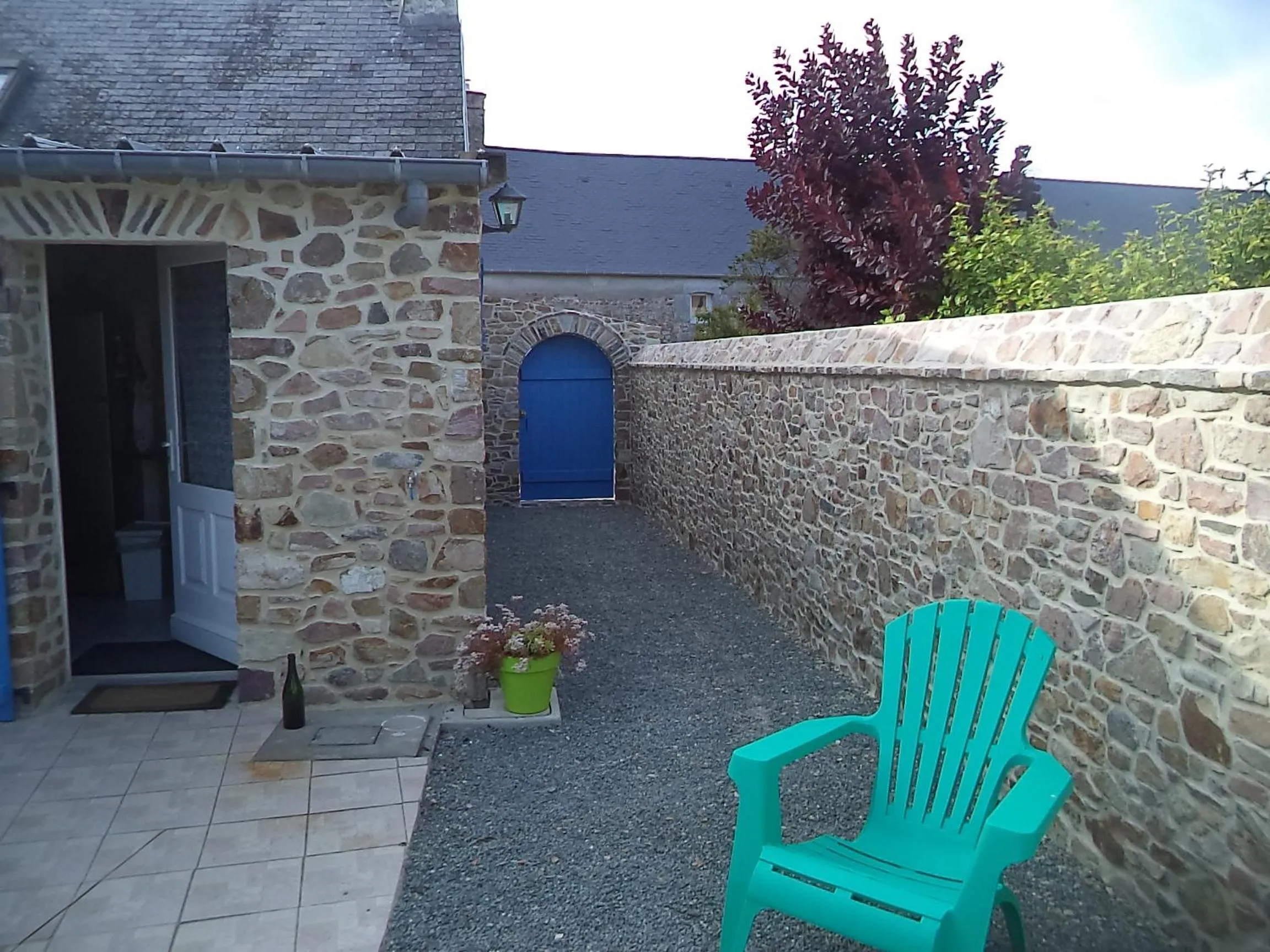 View (from property/room) in Maison de vacances à Créances