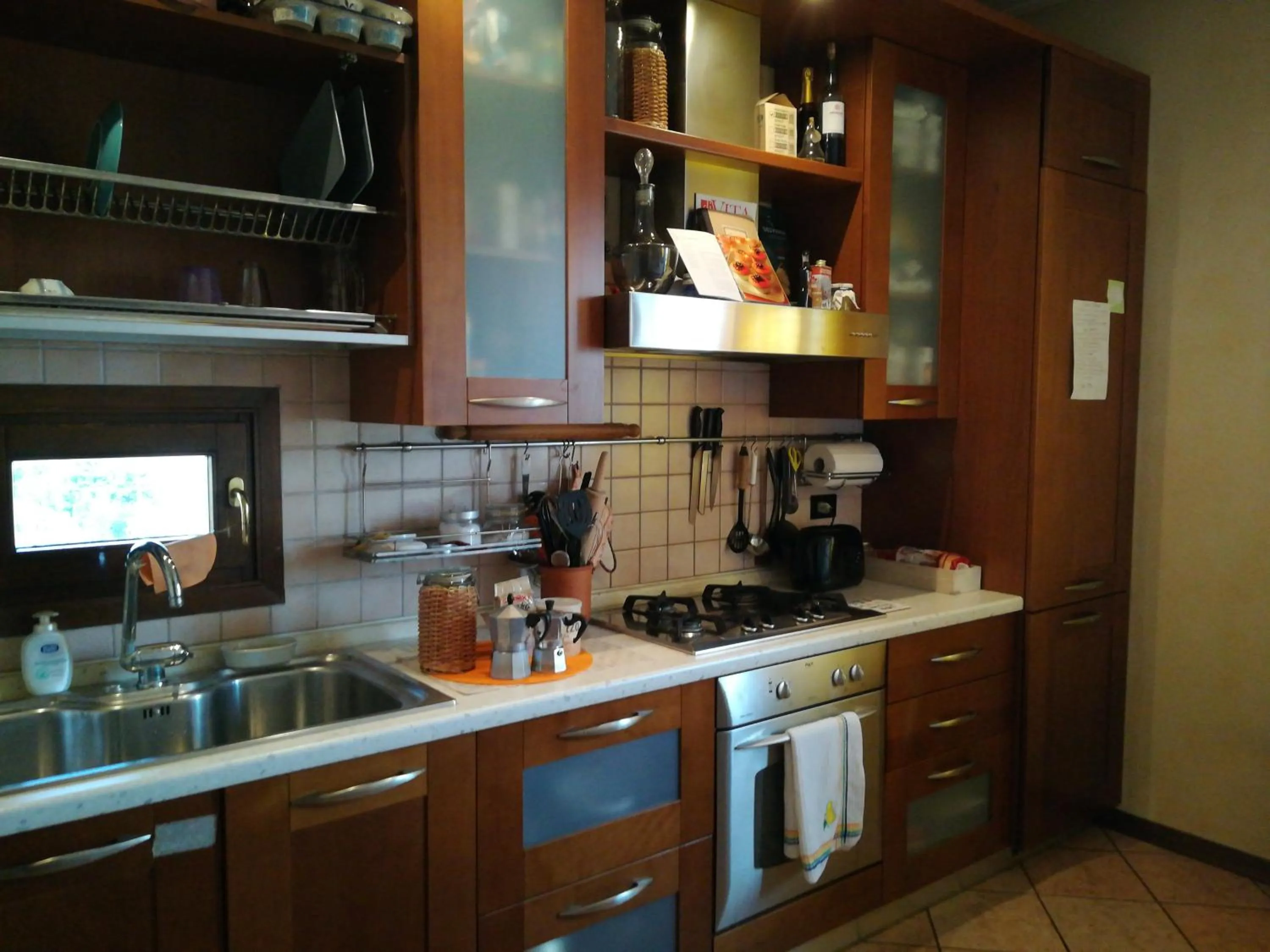 Communal kitchen in Casa Maia