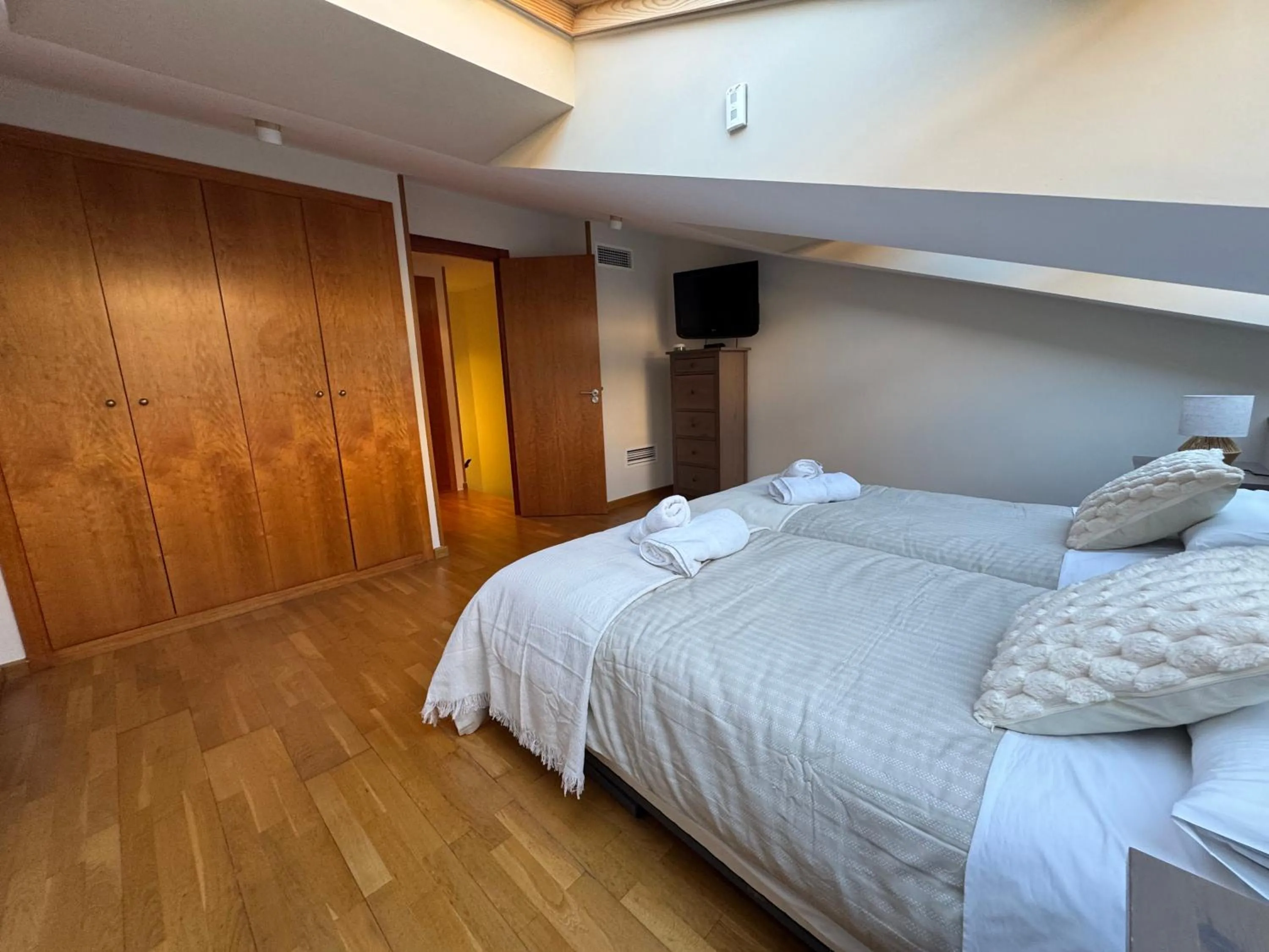 Bedroom, Bed in Duplex Amantes