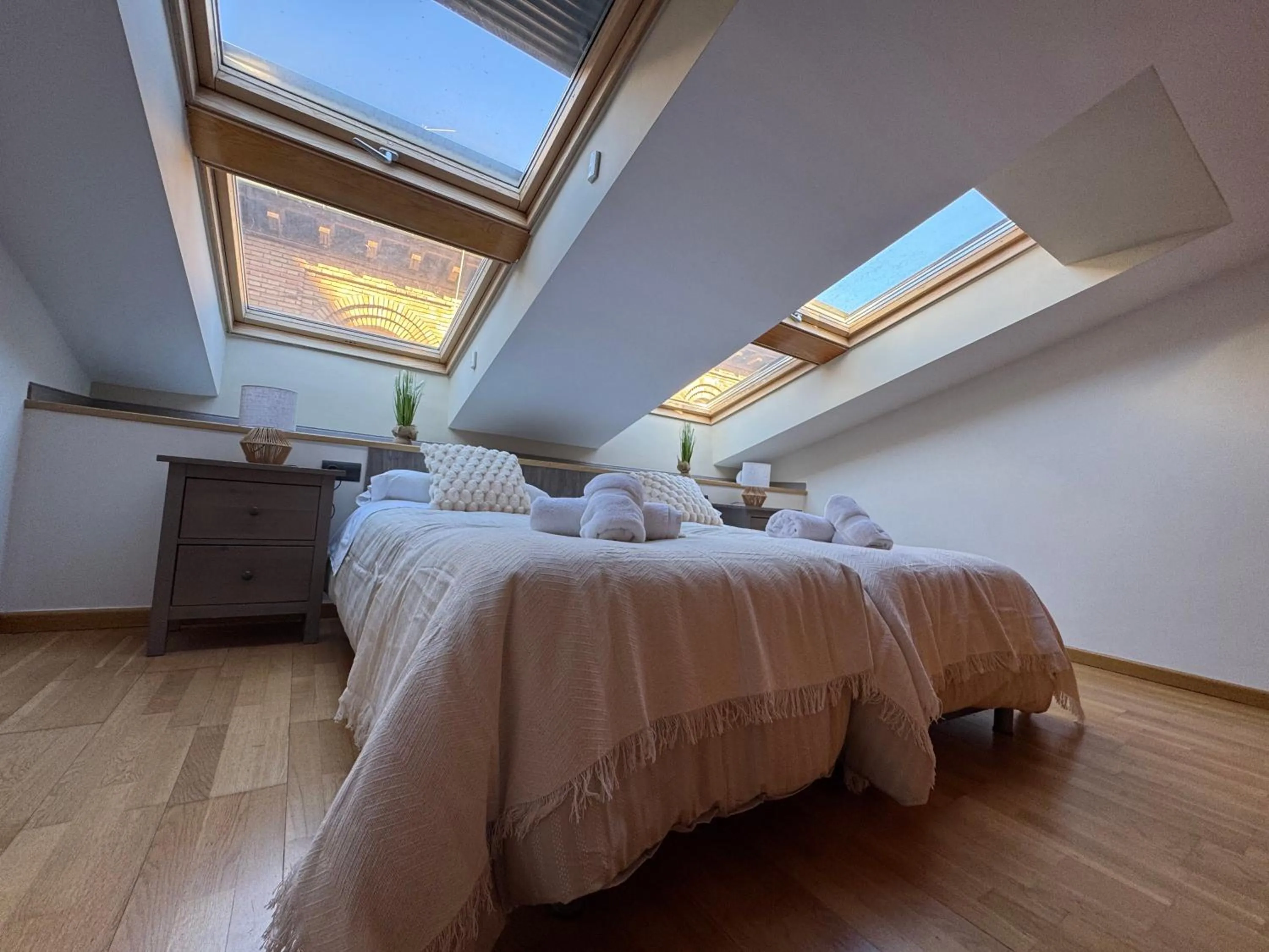 Bed in Duplex Amantes
