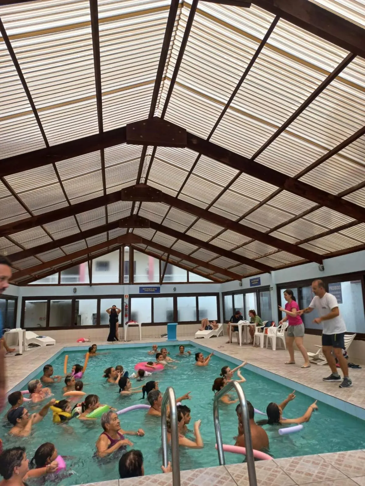 Fitness centre/facilities in Center Hotel
