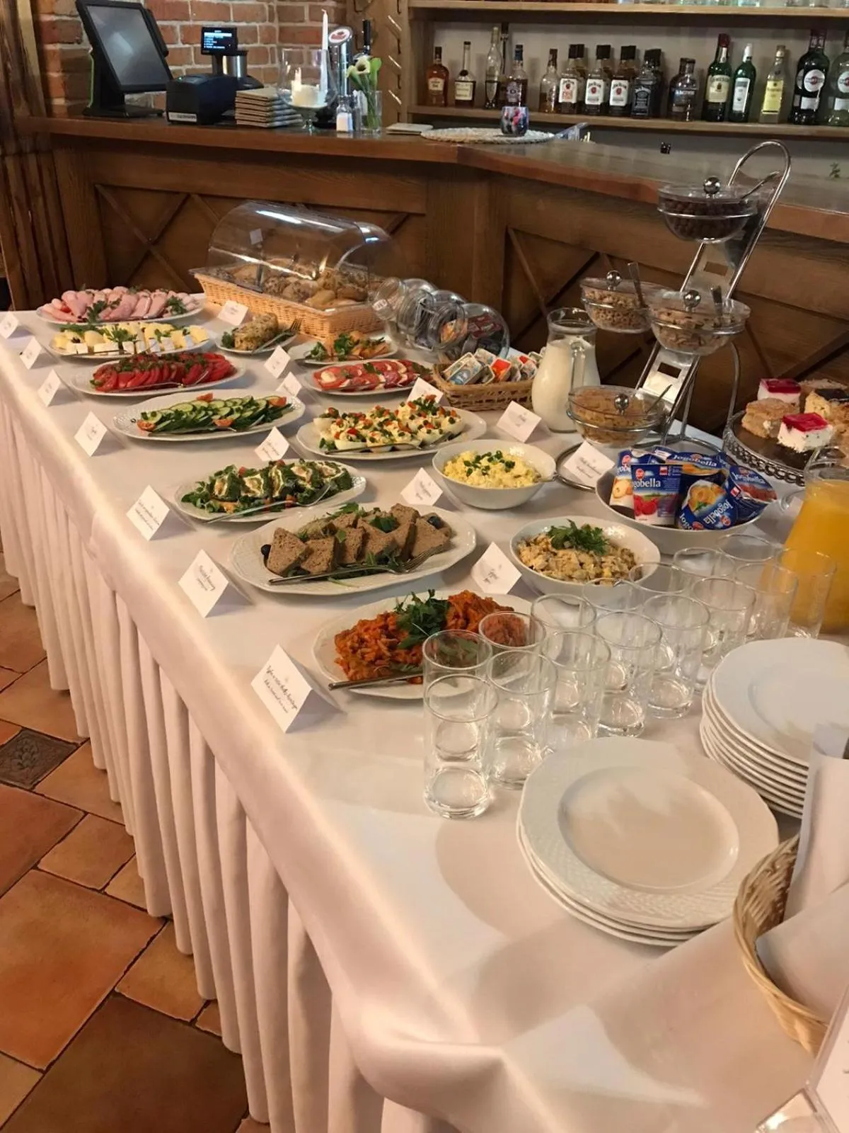 Breakfast in Hotel Dwór Fijewo