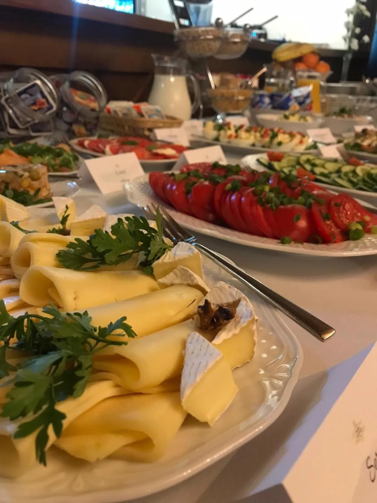 Buffet breakfast in Hotel Dwór Fijewo