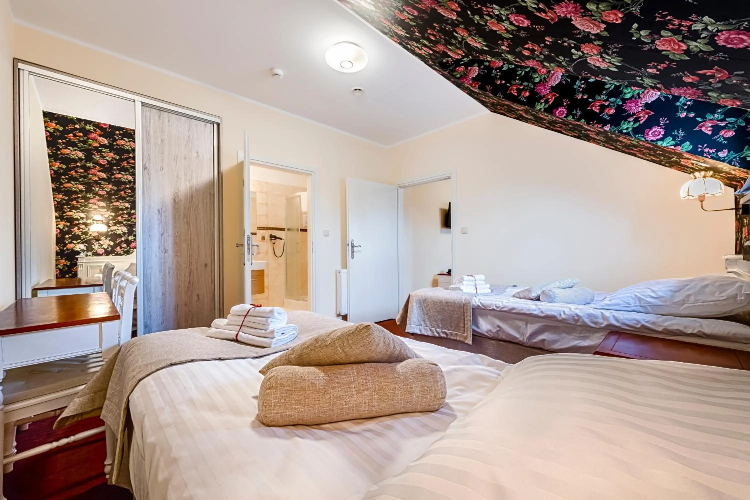 Bed in Hotel Dwór Fijewo