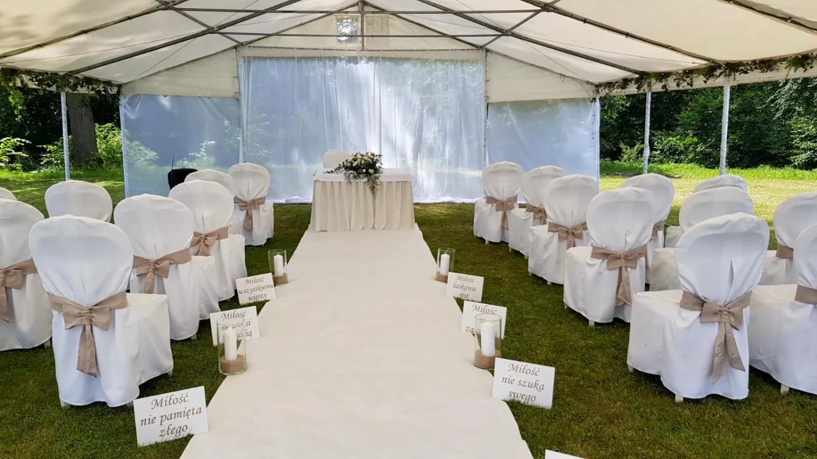 Garden in Hotel Dwór Fijewo