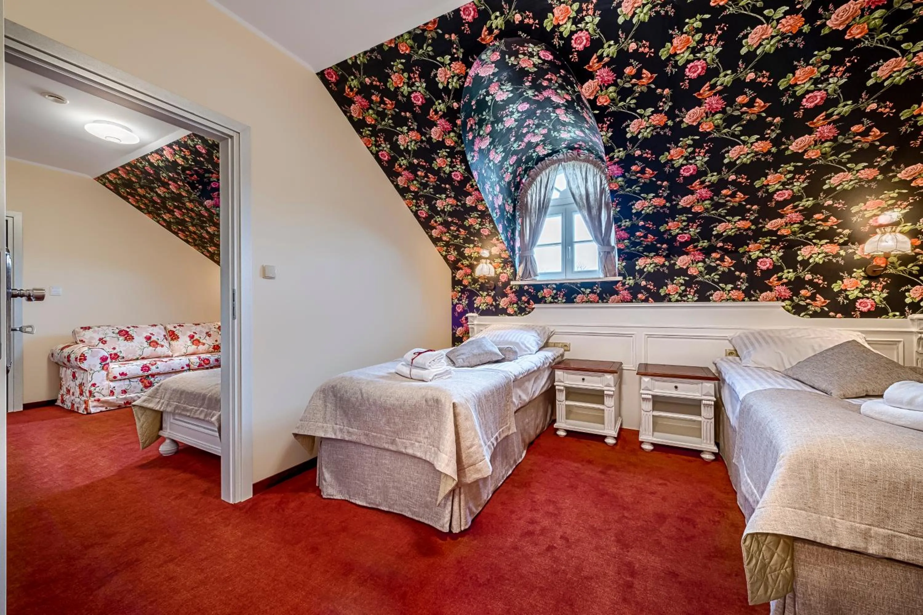 Bed in Hotel Dwór Fijewo