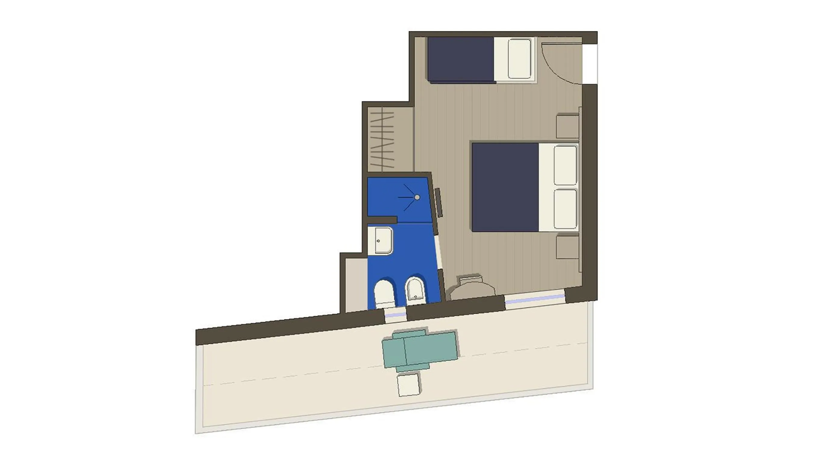 Photo of the whole room in Hotel Sorriso - molto più di una stella