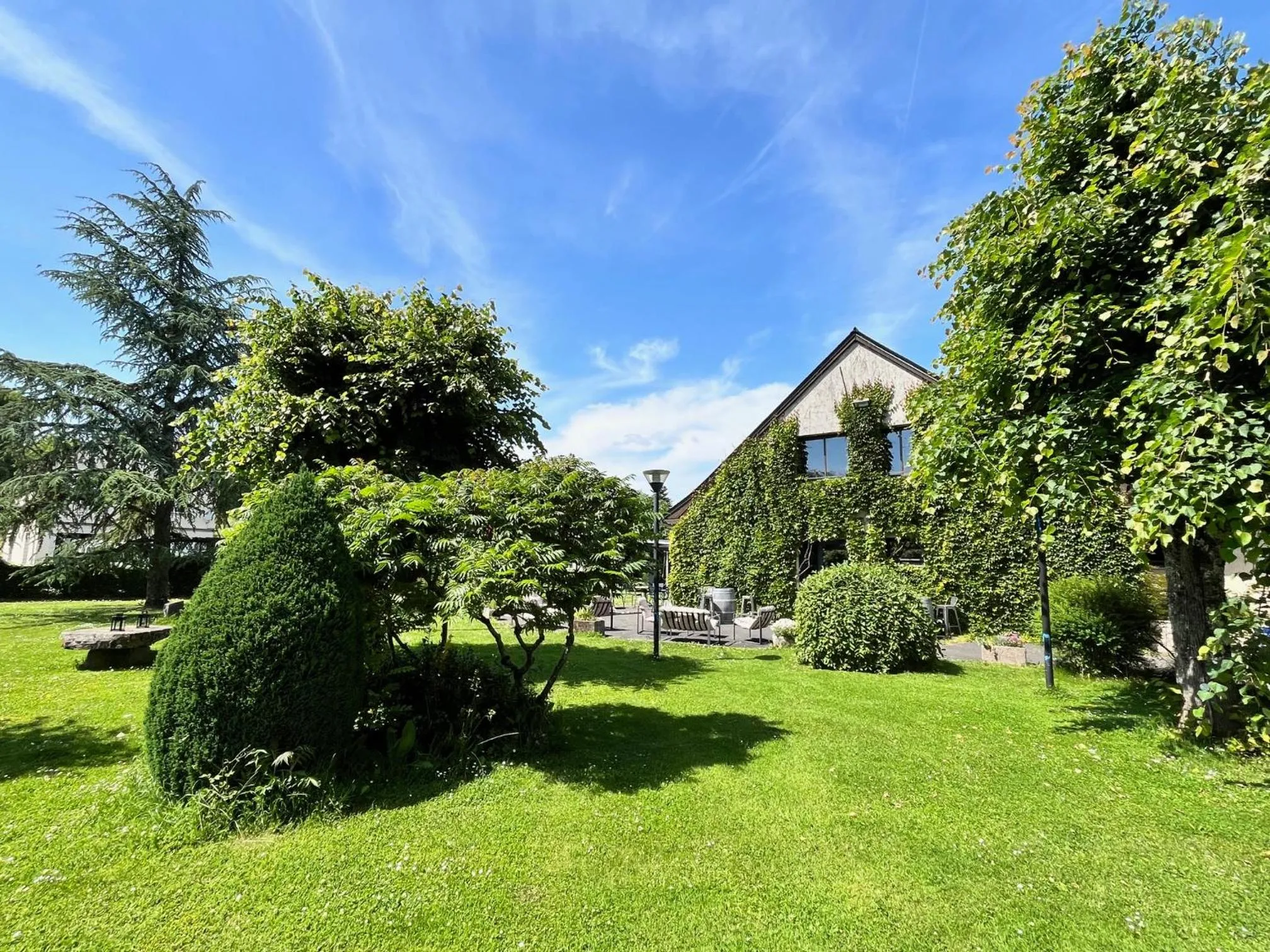 Property building in Logis Auberge du Barrez