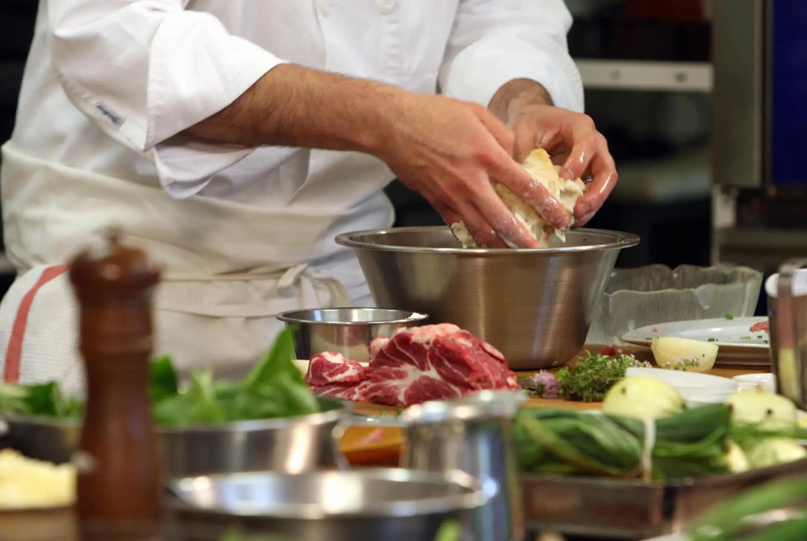 Food and drinks in Logis Auberge du Barrez Food and drinks in Logis Auberge du Barrez