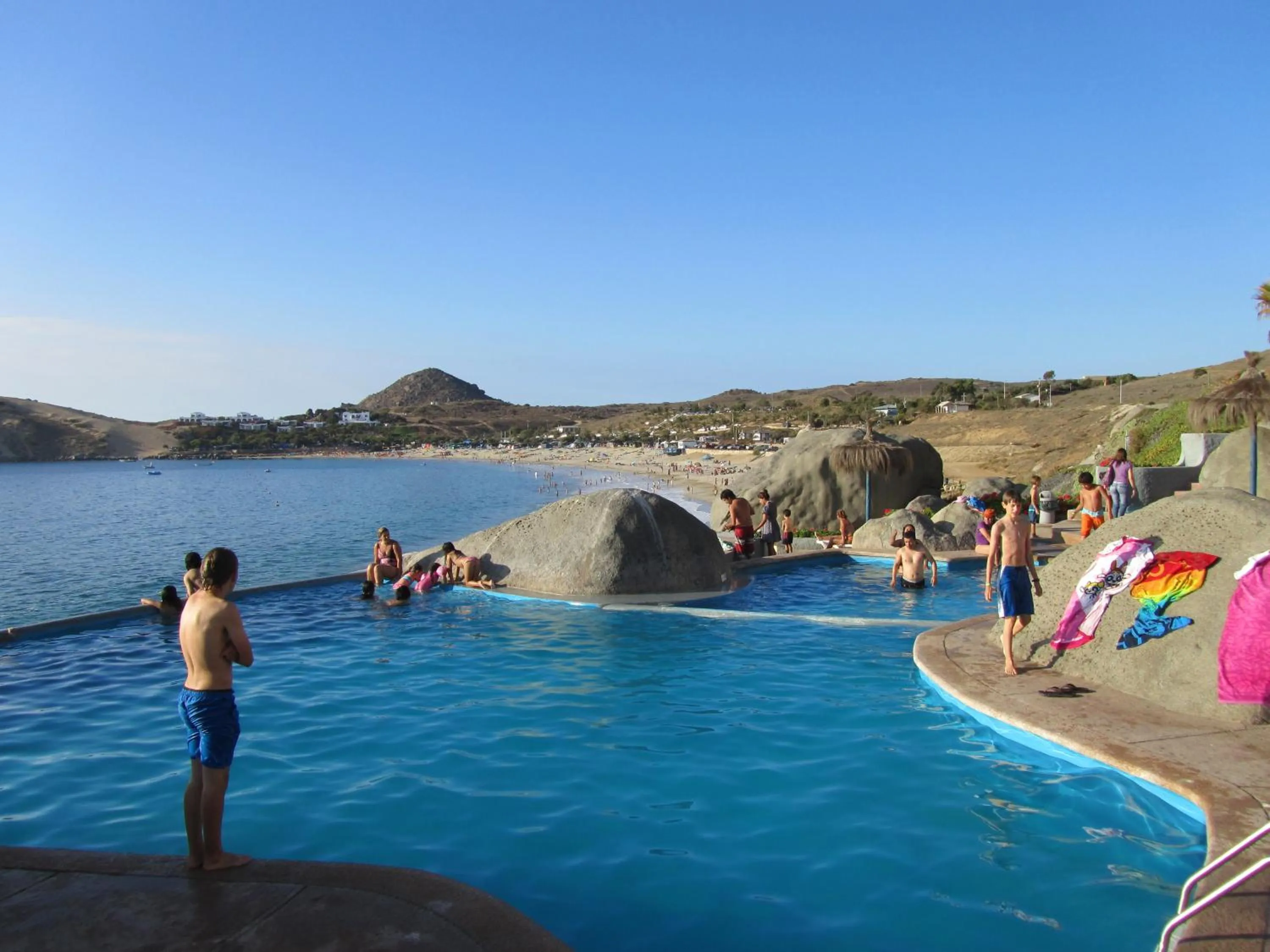 Swimming pool in Club Playa Blanca