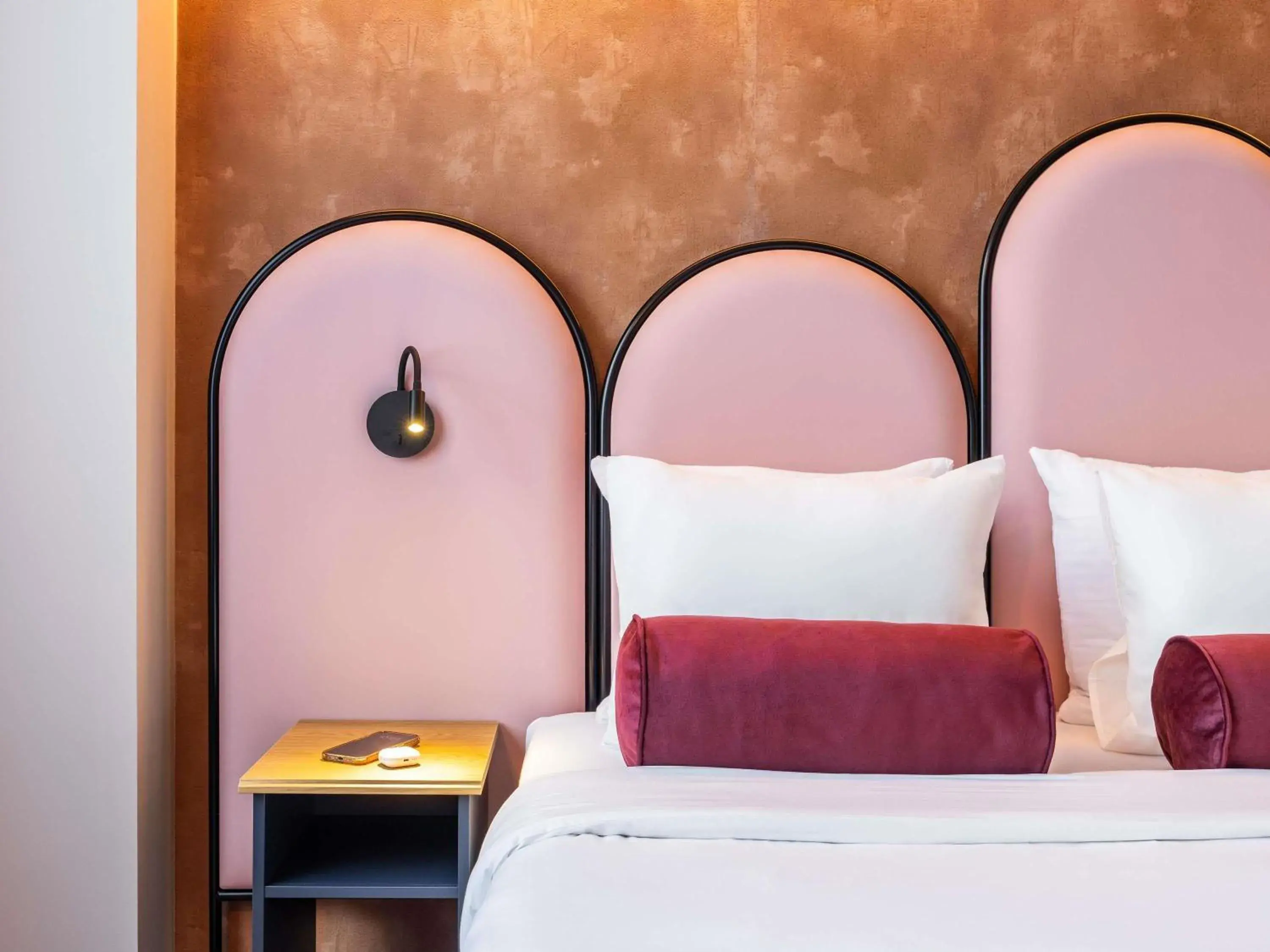 Bedroom, Bed in Hotel des Colonies Brussels by Mercure Bedroom, Bed in Hotel des Colonies Brussels by Mercure