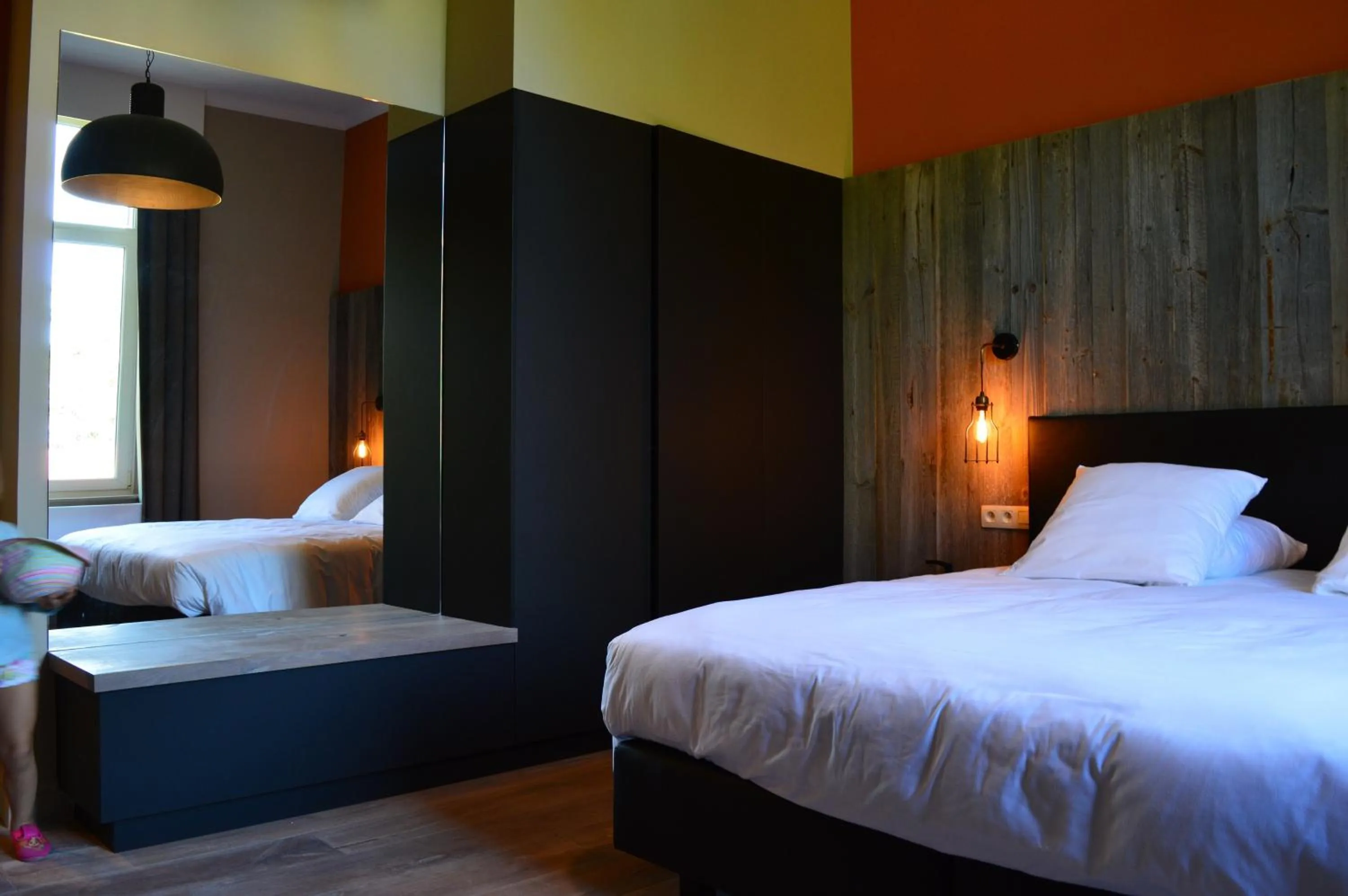 Bed in Hotel La Heid des Pairs