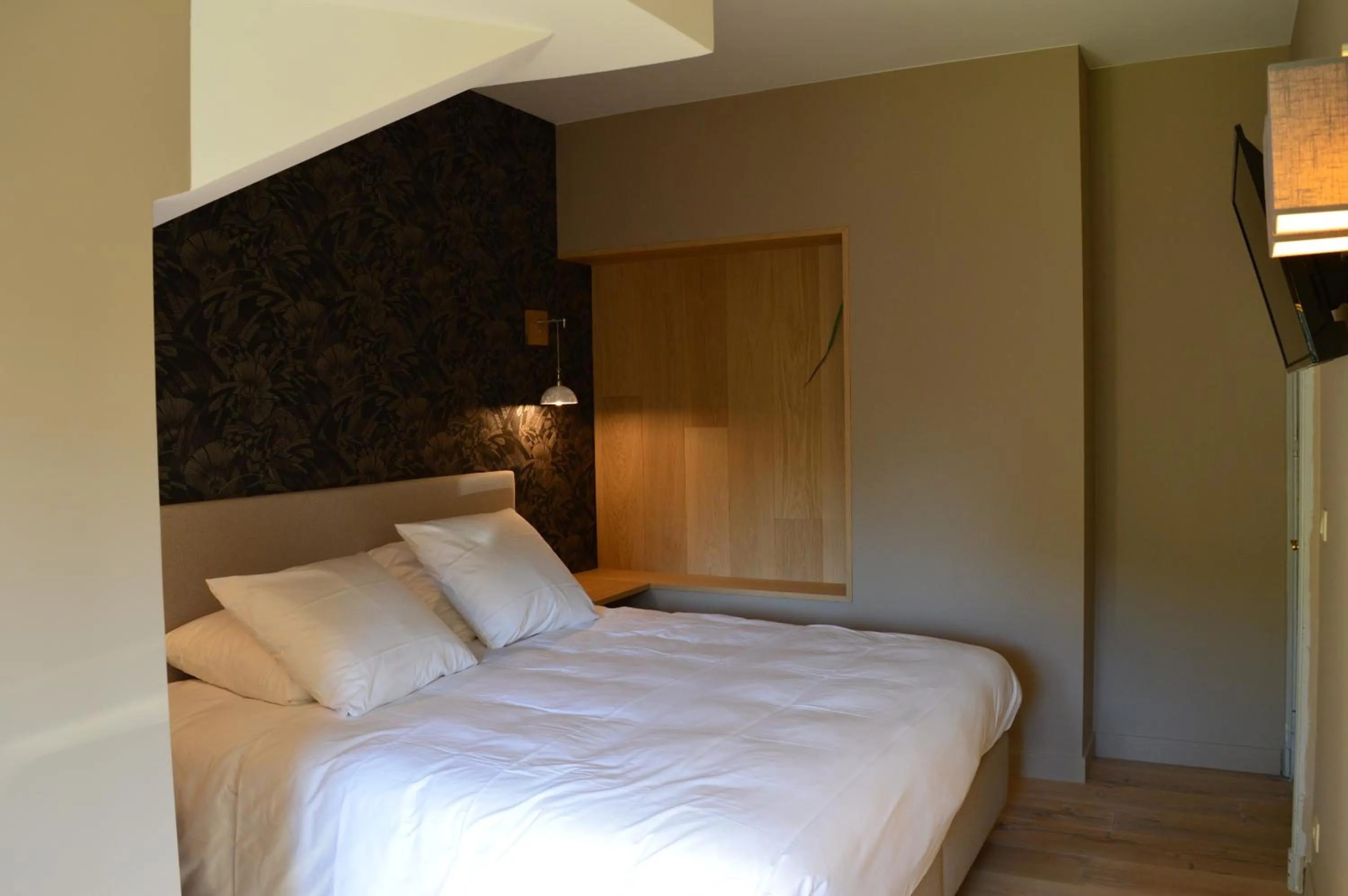 Bed in Hotel La Heid des Pairs