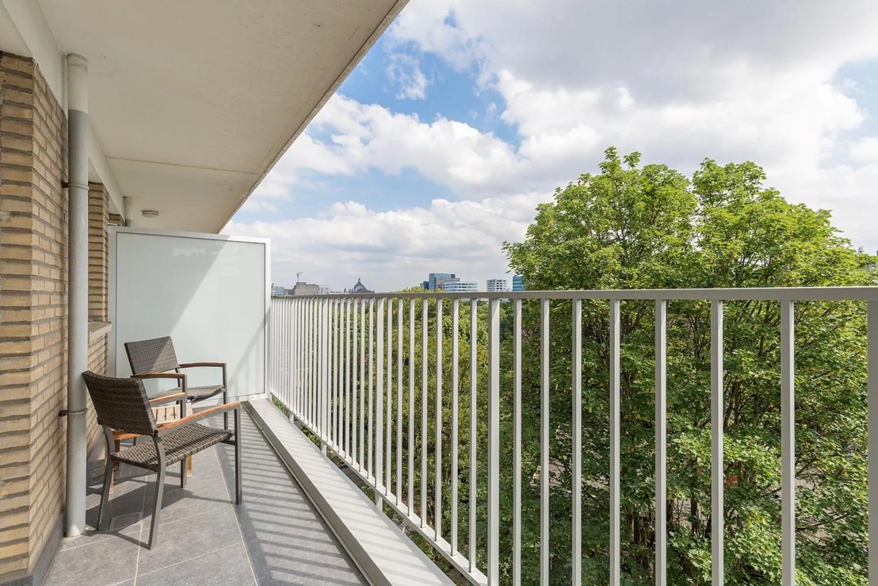 Balcony/Terrace in Leonardo Hotel Antwerp The Plaza