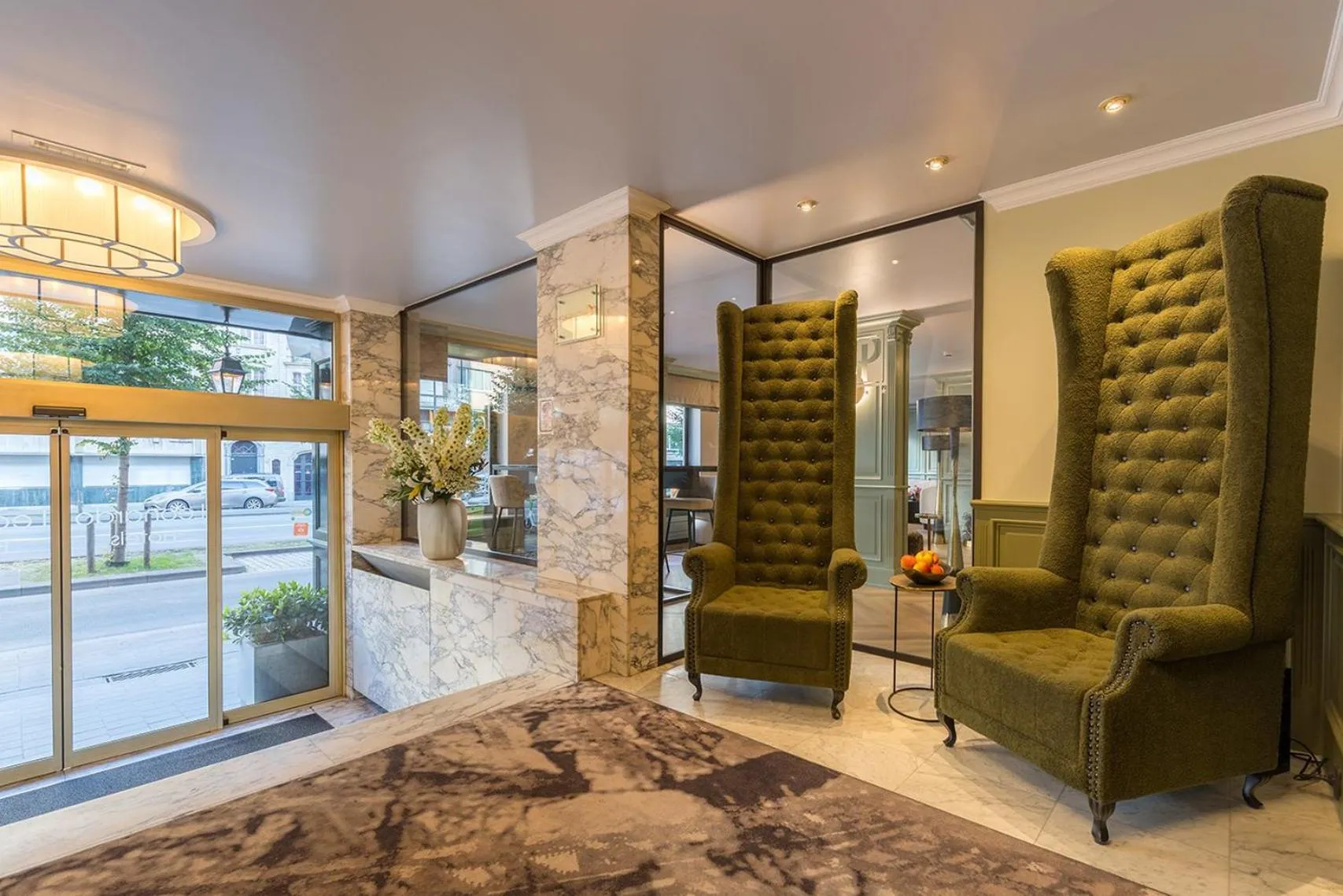 Lobby or reception in Leonardo Hotel Antwerp The Plaza