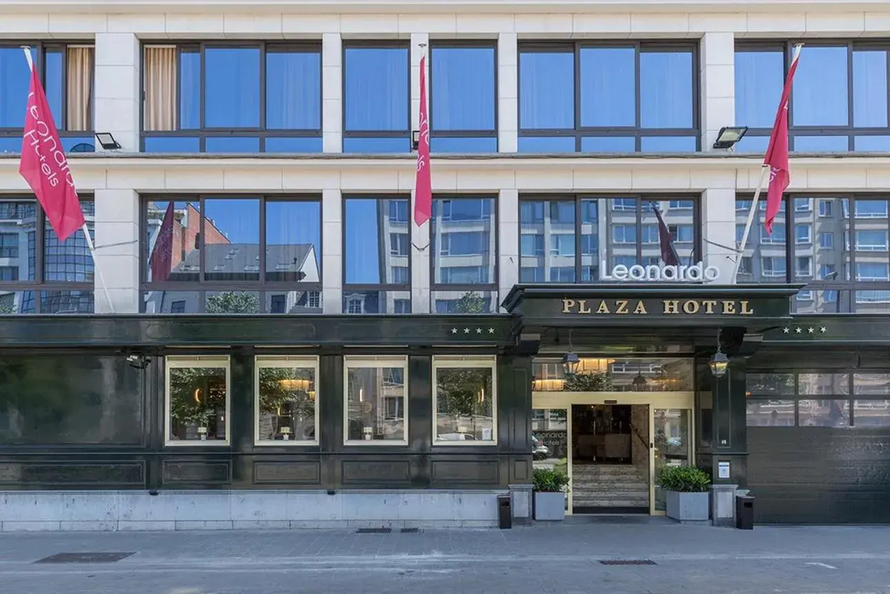Property building in Leonardo Hotel Antwerp The Plaza Property building in Leonardo Hotel Antwerp The Plaza