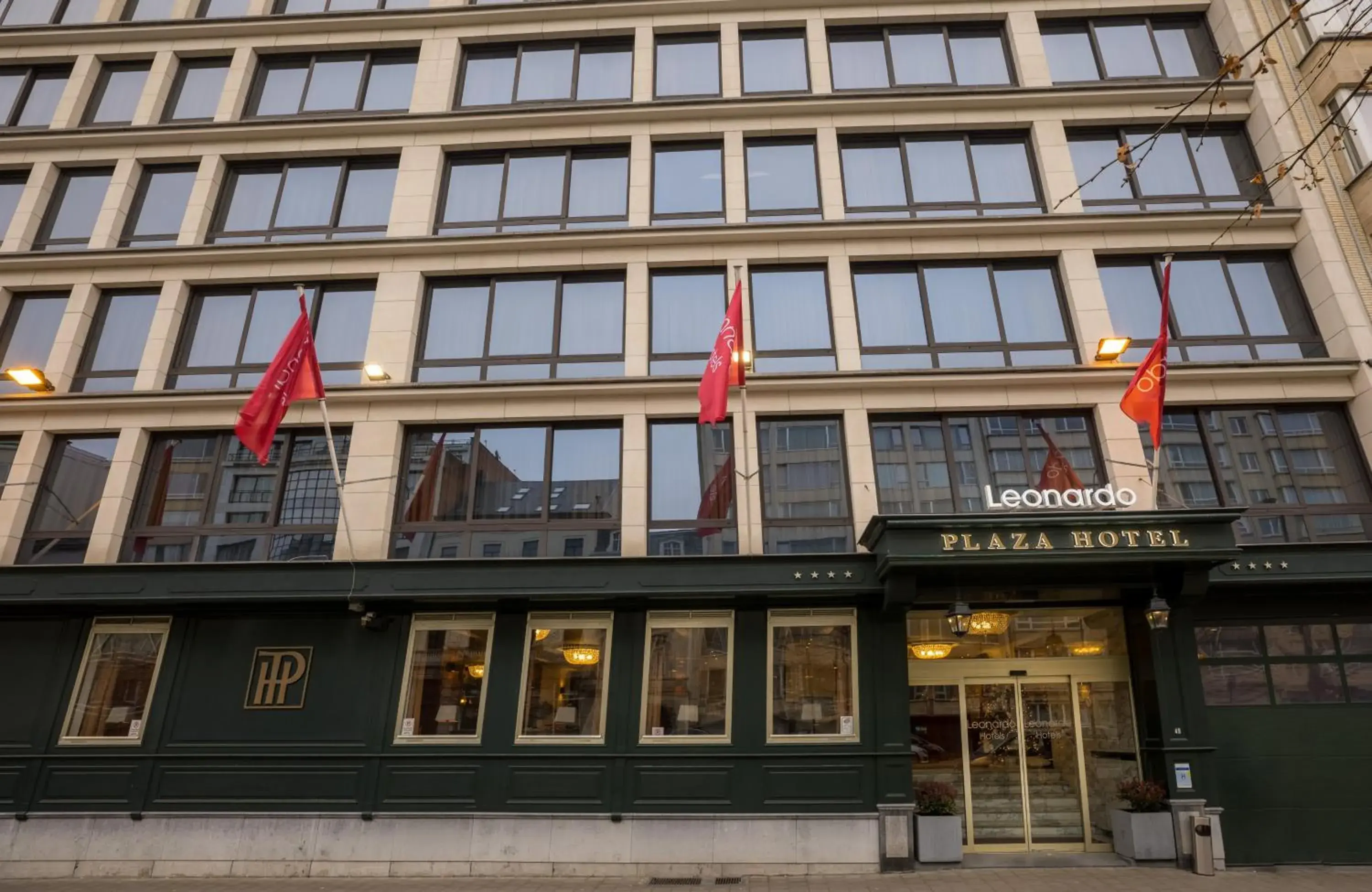 Property building in Leonardo Hotel Antwerp The Plaza Property building in Leonardo Hotel Antwerp The Plaza
